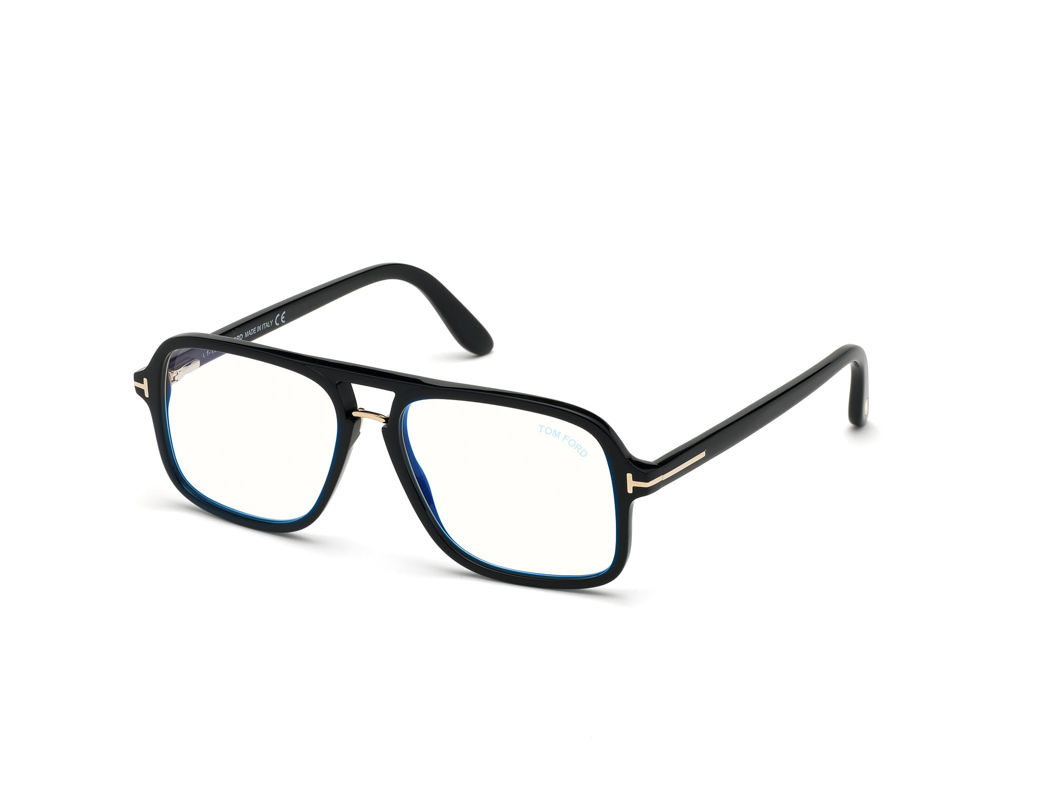 Tomford TF5627-B Frame Black Male Full Shell Frame — Black frame — view 1
