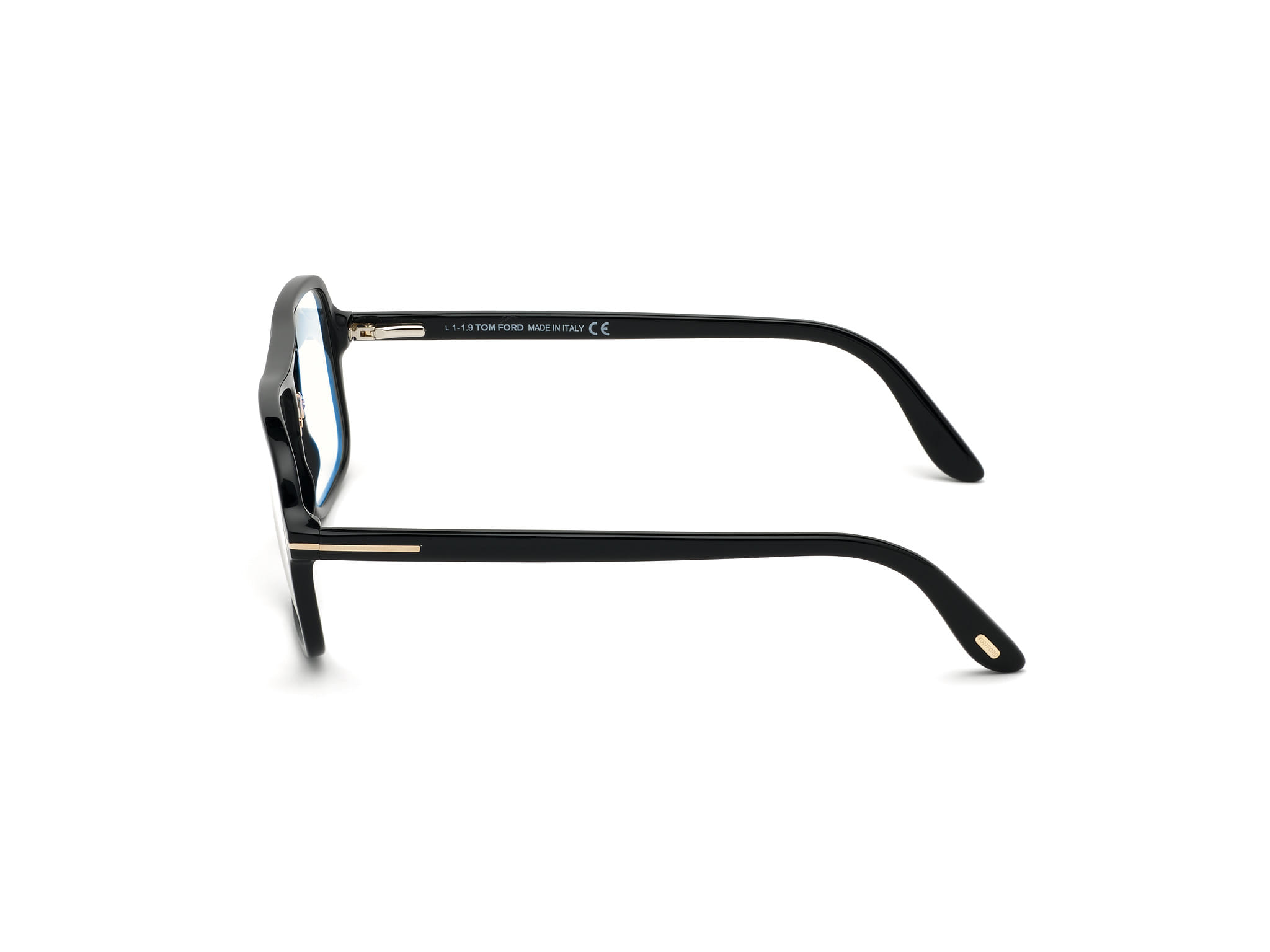 Tomford TF5627-B Frame Black Male Full Shell Frame — Black frame — view 2