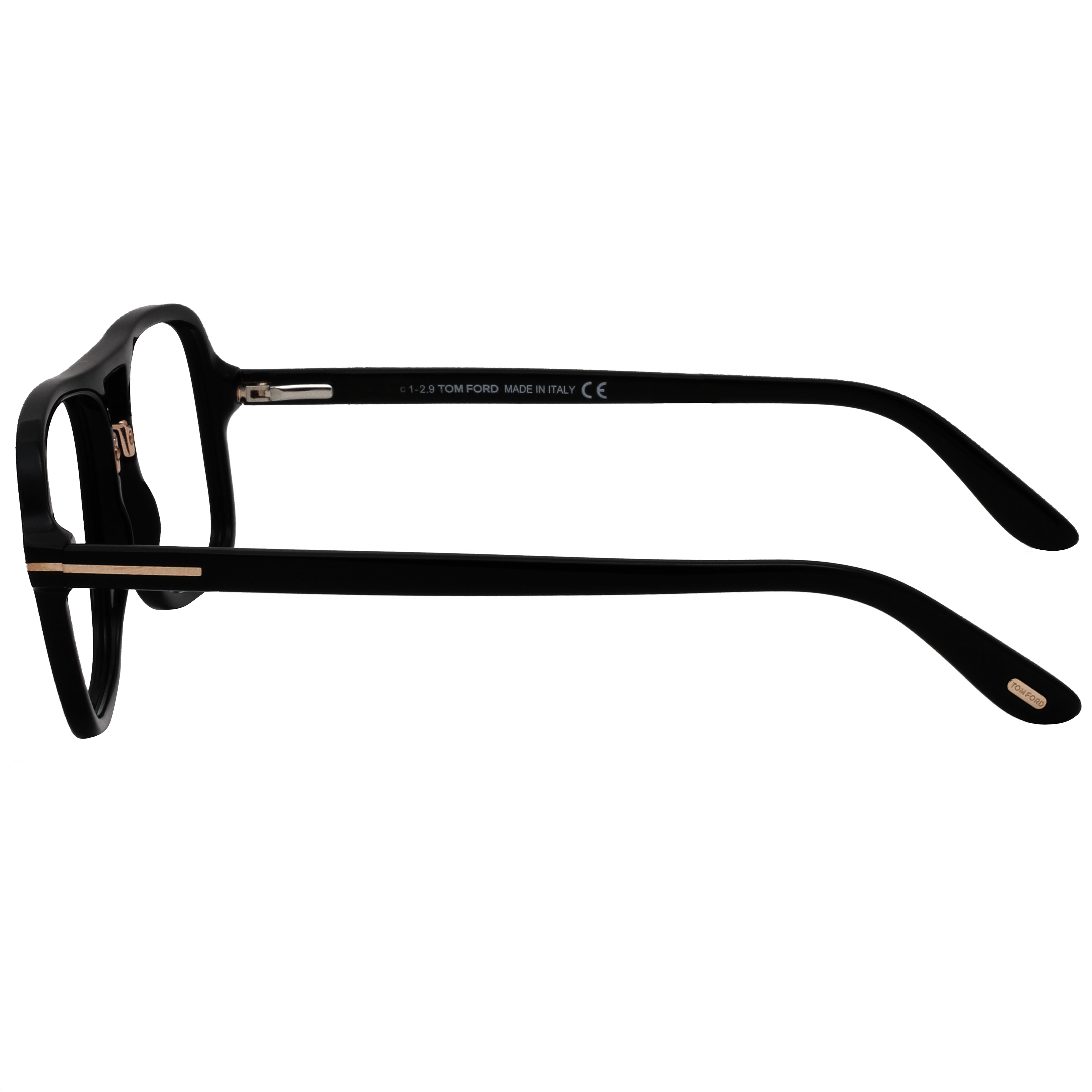 Tomford TF5627-B Frame Black Male Full Shell Frame — Black frame — view 3