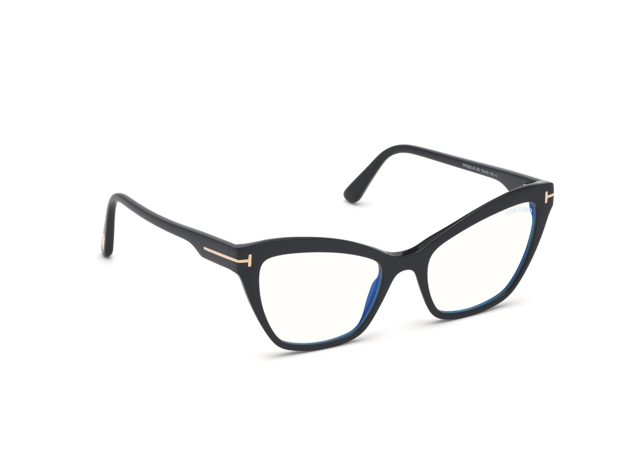 Tomford FT5601-B Frame Black Female Full Shell Frame — view 7
