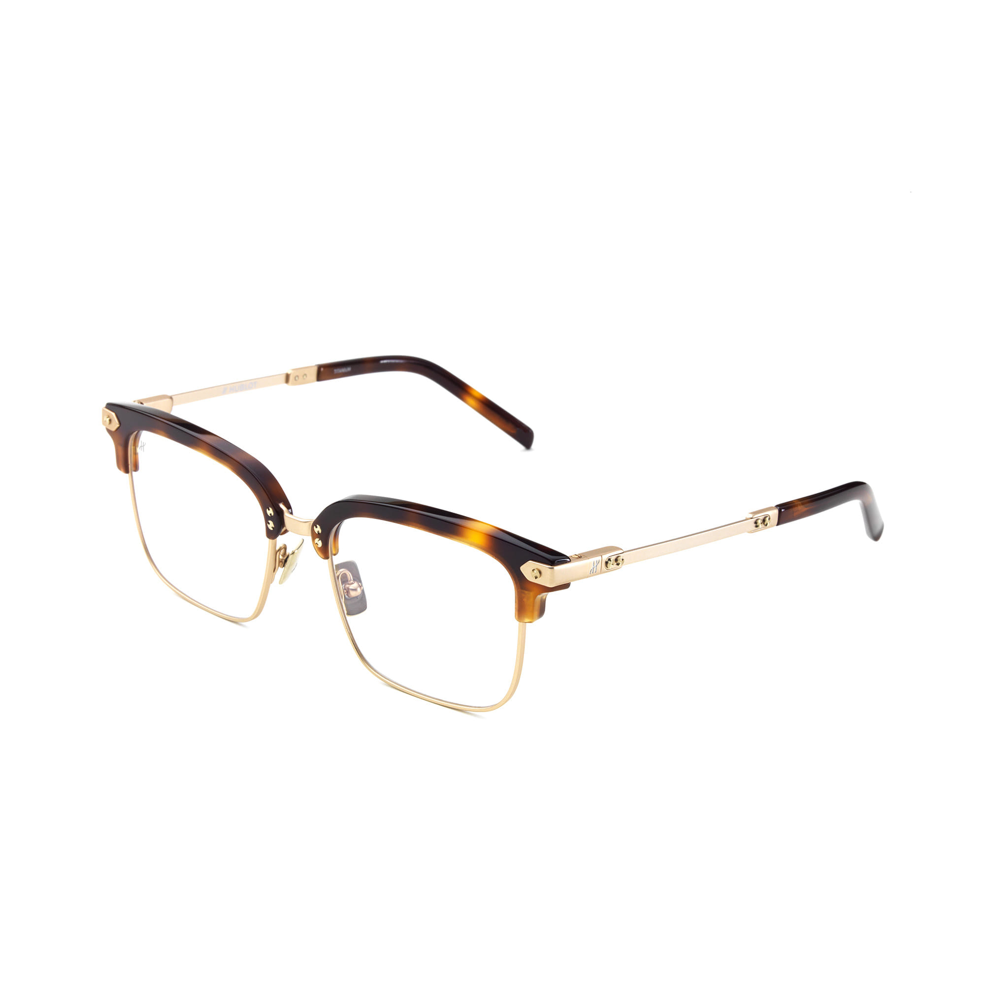Hublot H023O Frame Gold Male Full Titanium Frame — Gold frame — view 1