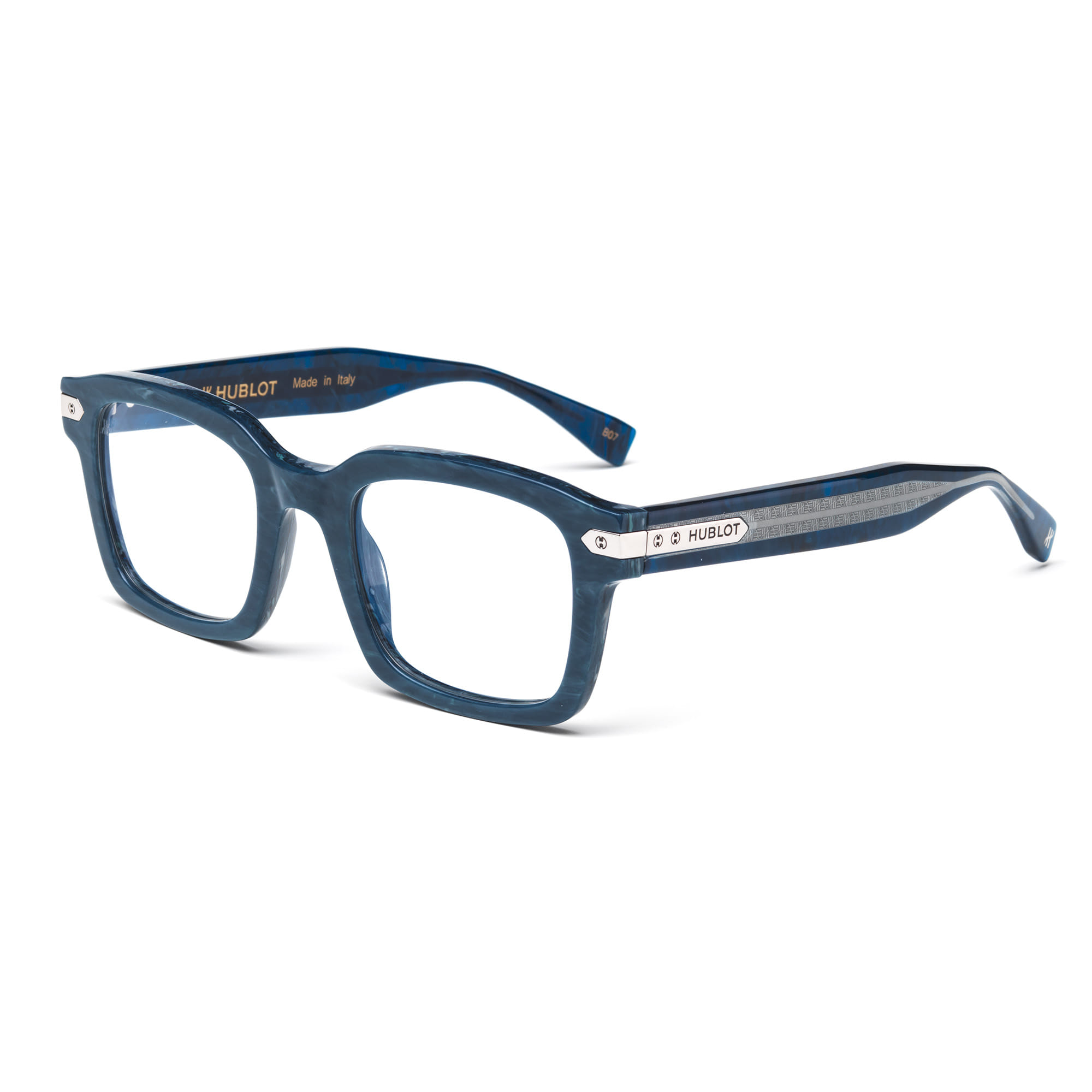 Hublot H047O Frame Blue Male Full Shell Frame — Blue frame — alternate view
