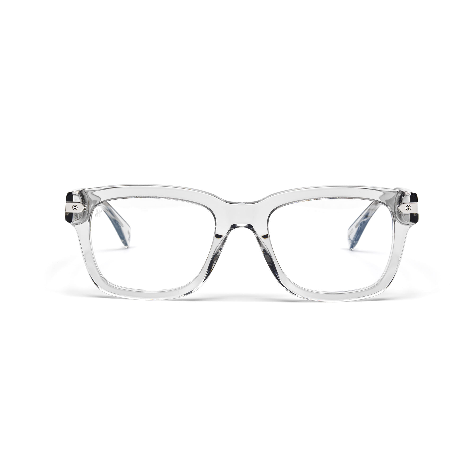 Hublot H048O Frame Transparent Grey Male Full Shell — Brown frame