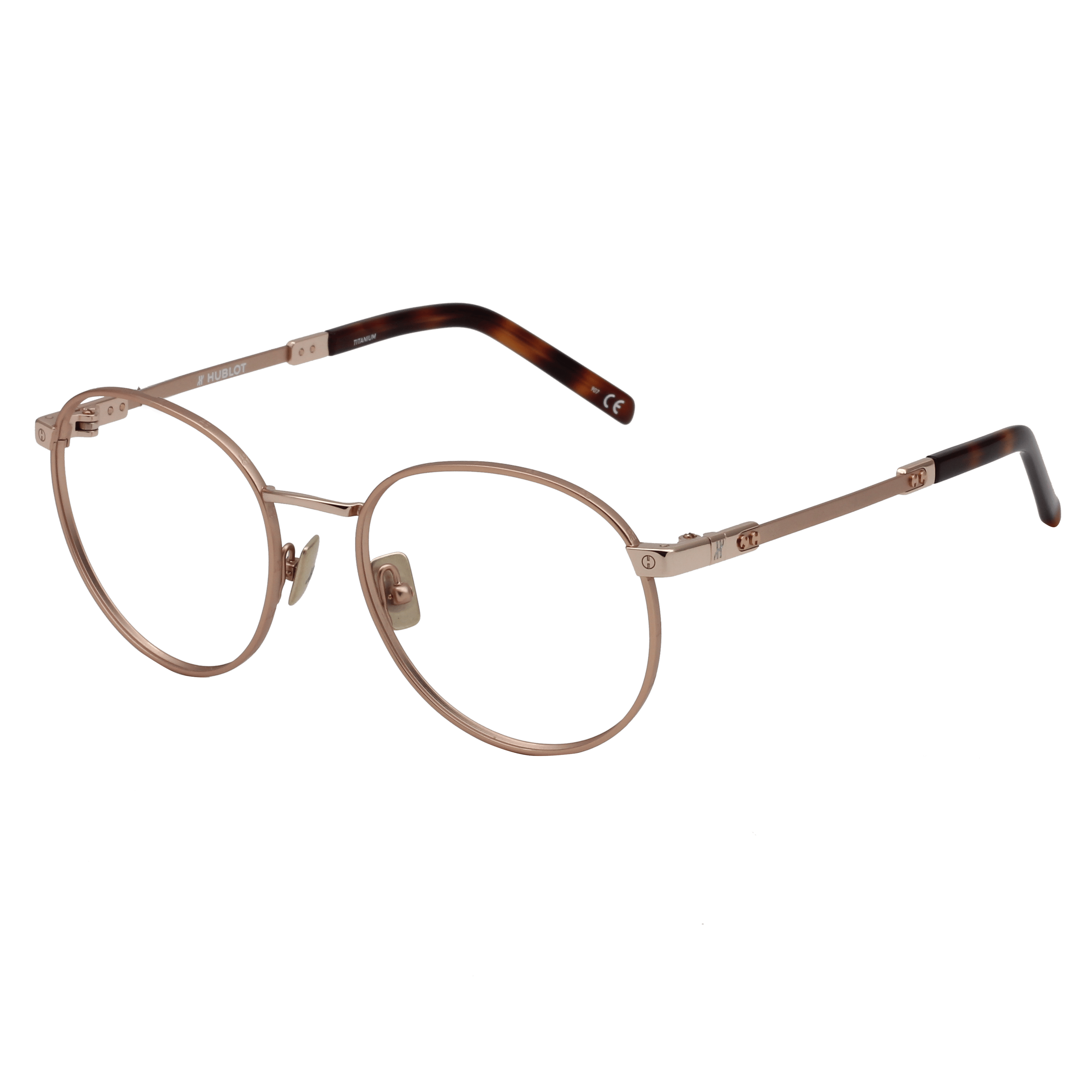Hublot H010O Frame Gold Male Full Titanium Frame — Gold frame — alternate view