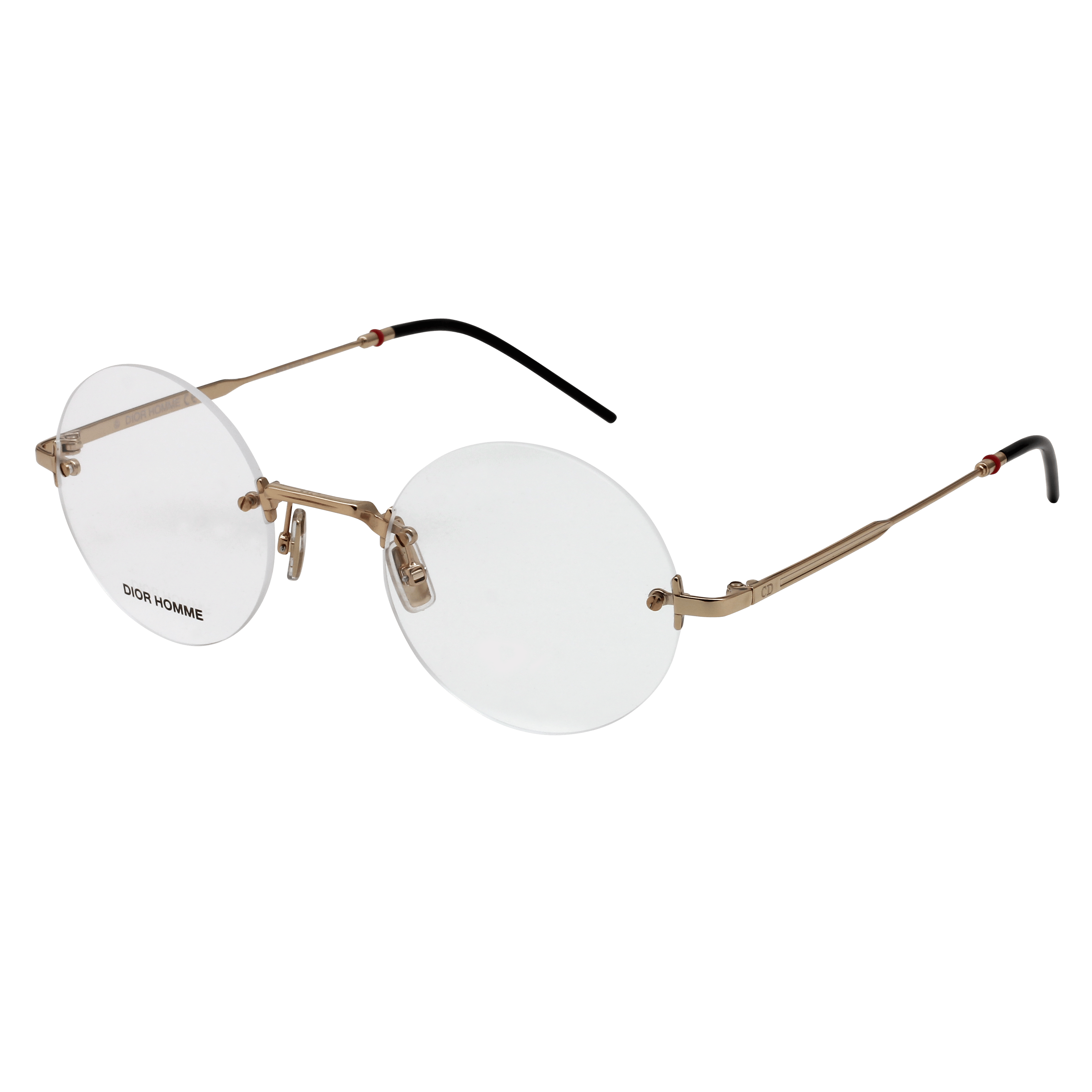 Christian Dior DIOR0236 Frame Gold Male RimLess Metal — Gold frame