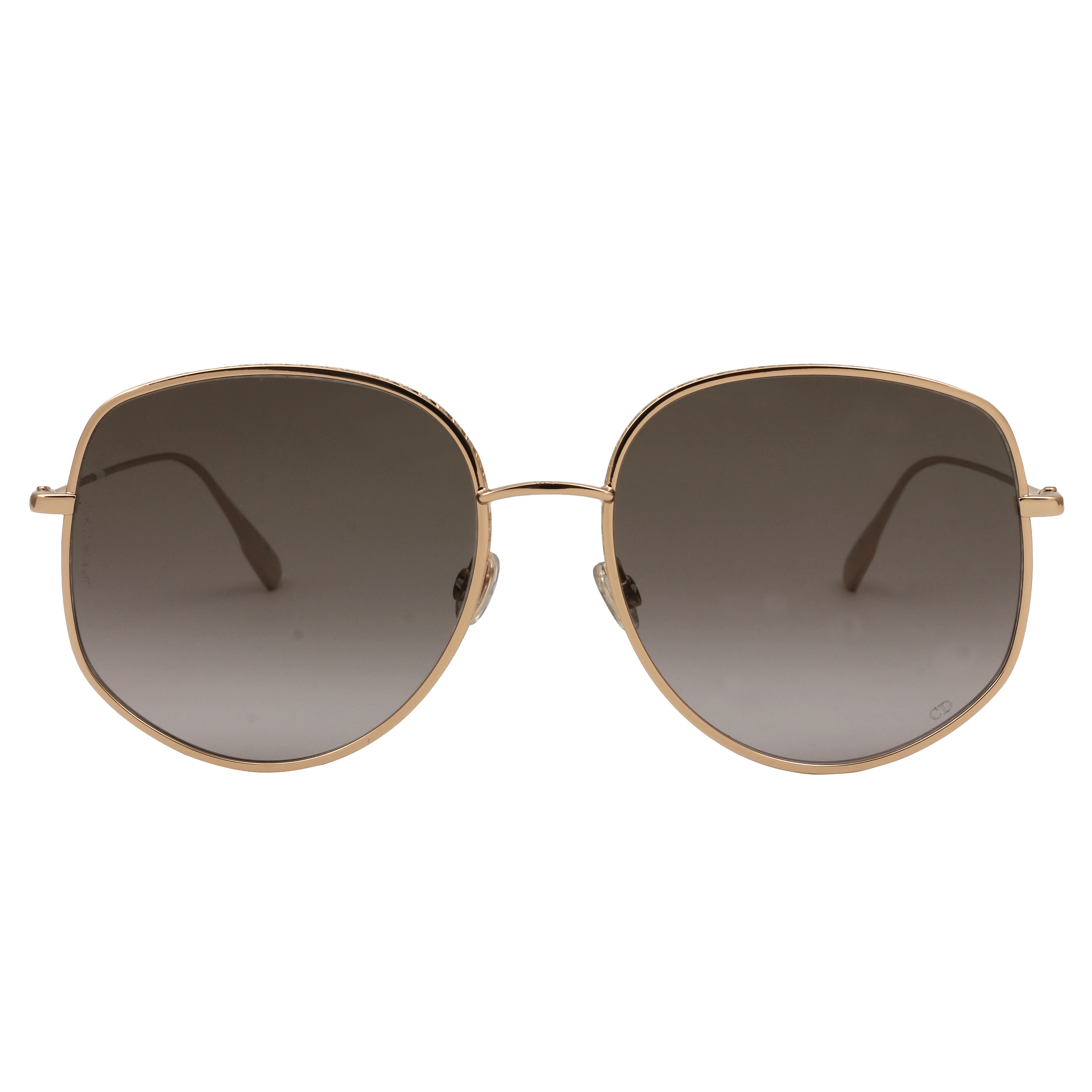 Christian Dior DIORBRDIOR2 Sunglass Rose Gold Female Full Me Sunglass — Rose Gold frame — view 2