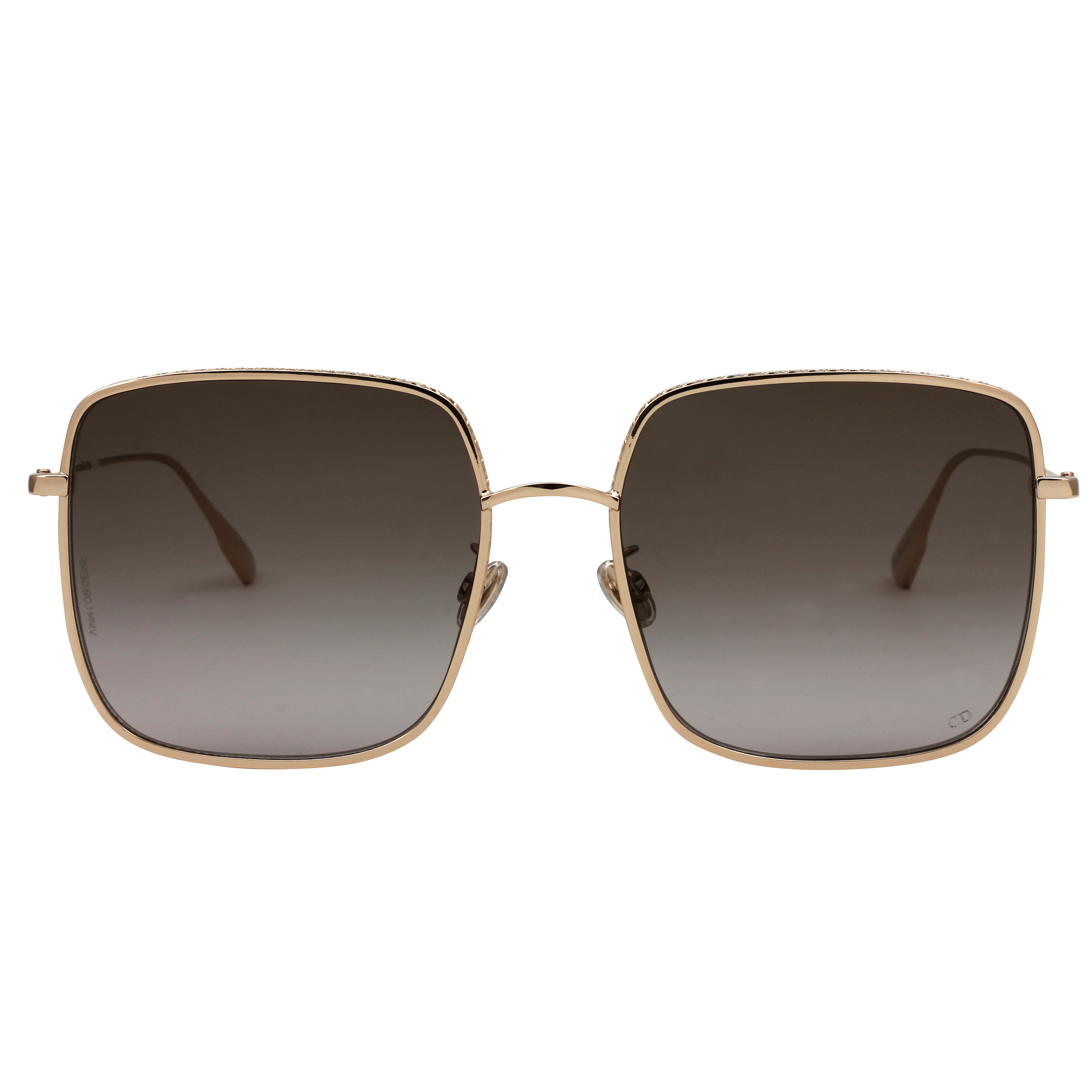 Christian Dior DIORBRDIOR3F Sunglass Rose Gold Female Full M Sunglass — Rose Gold frame — view 2