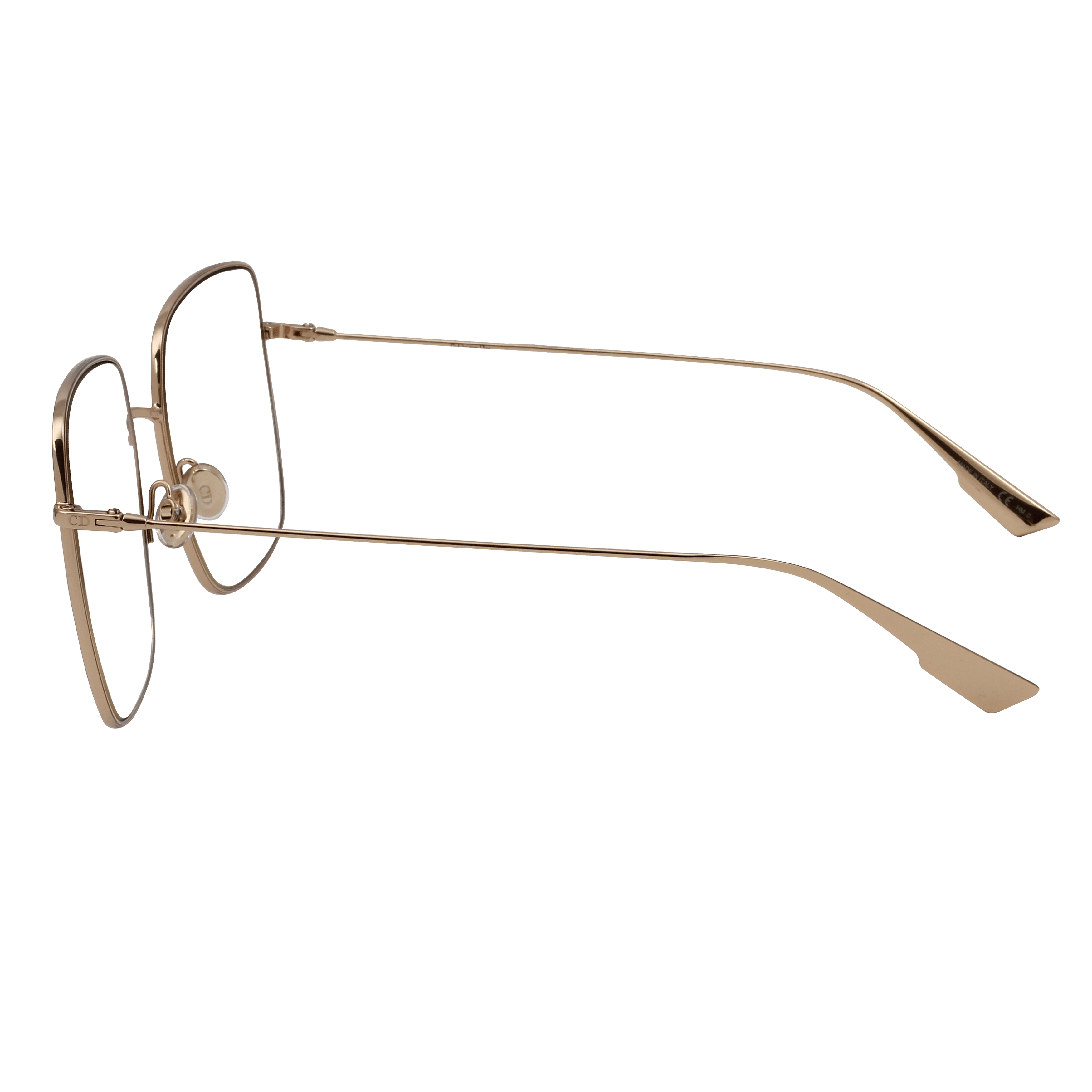 Christian Dior STELLAIRE1 Sunglass Rose Gold Female Full Met Sunglass — Rose Gold frame — view 3