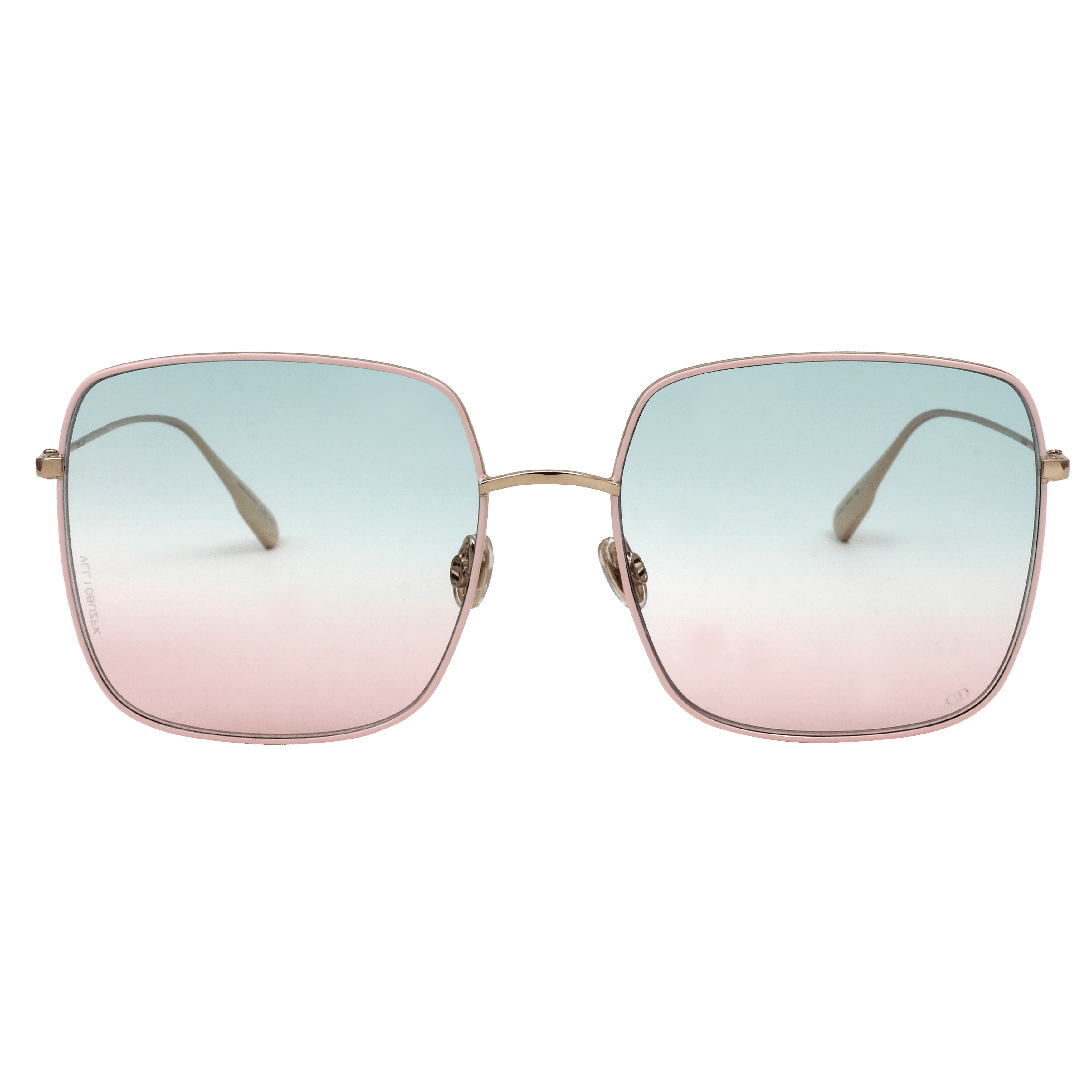 Christian Dior STELLAIRE1 Sunglass Pink Female Full Metal — Rose Gold frame