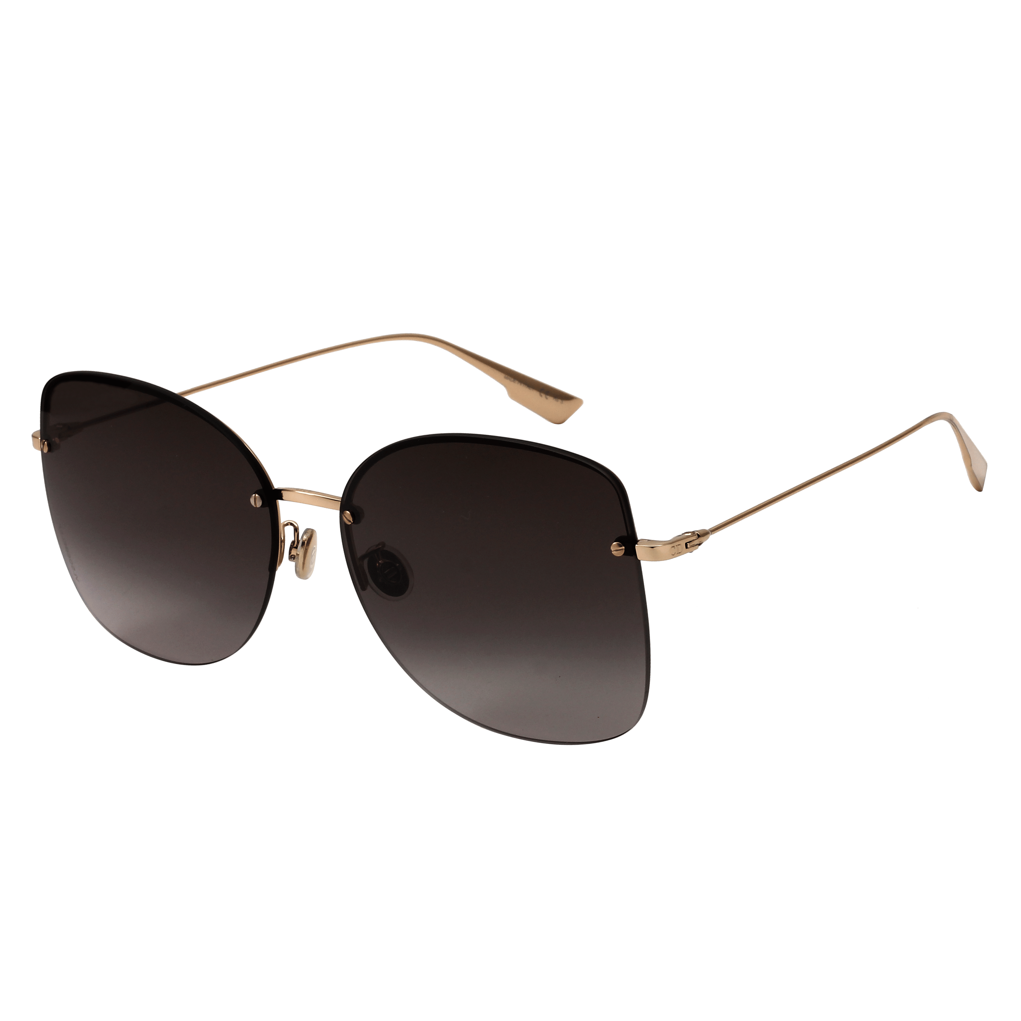 Christian Dior STELLAIRE7F Sunglass Rose Gold Female RimLess — Rose Gold frame
