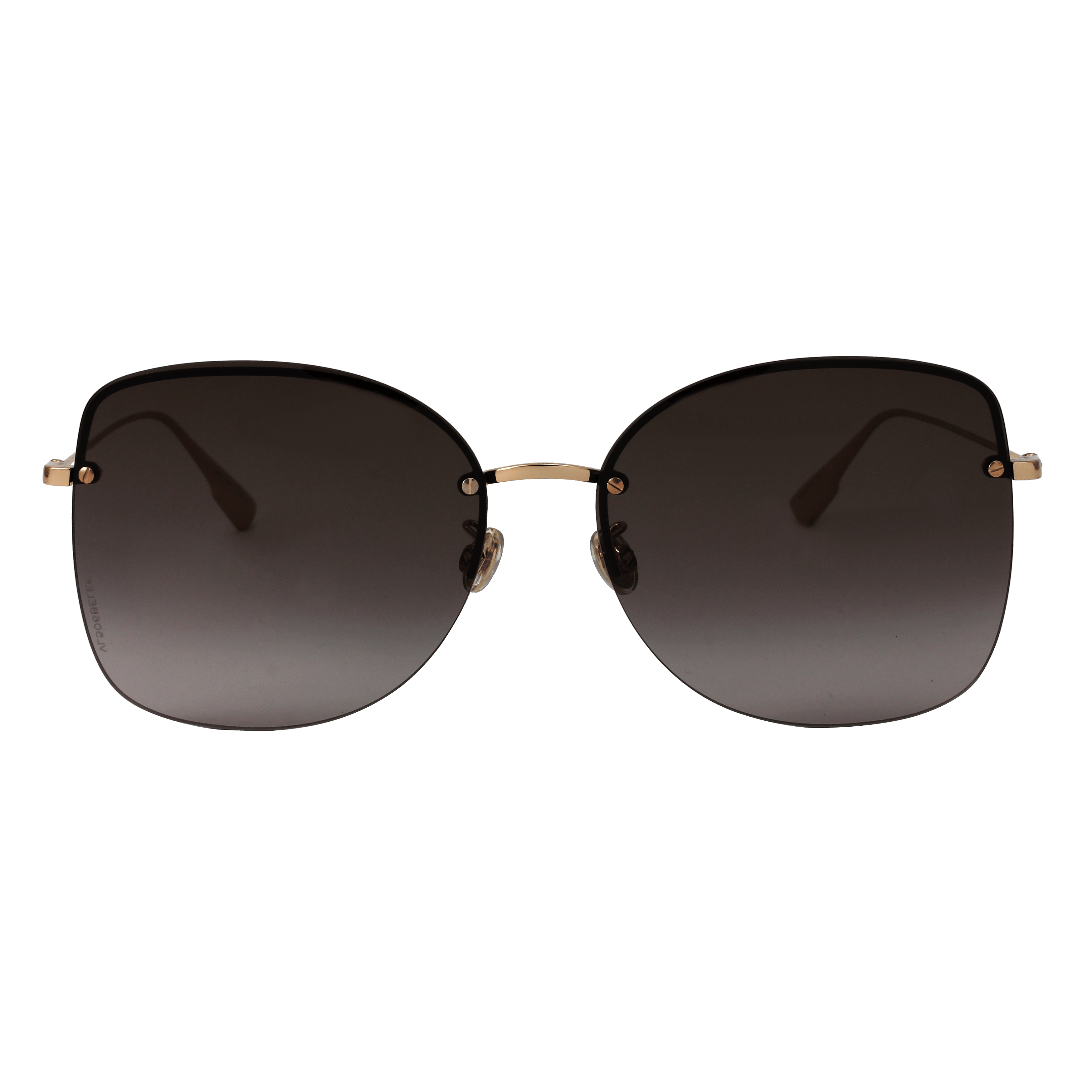 Christian Dior STELLAIRE7F Sunglass Rose Gold Female RimLess Sunglass — Rose Gold frame — view 2