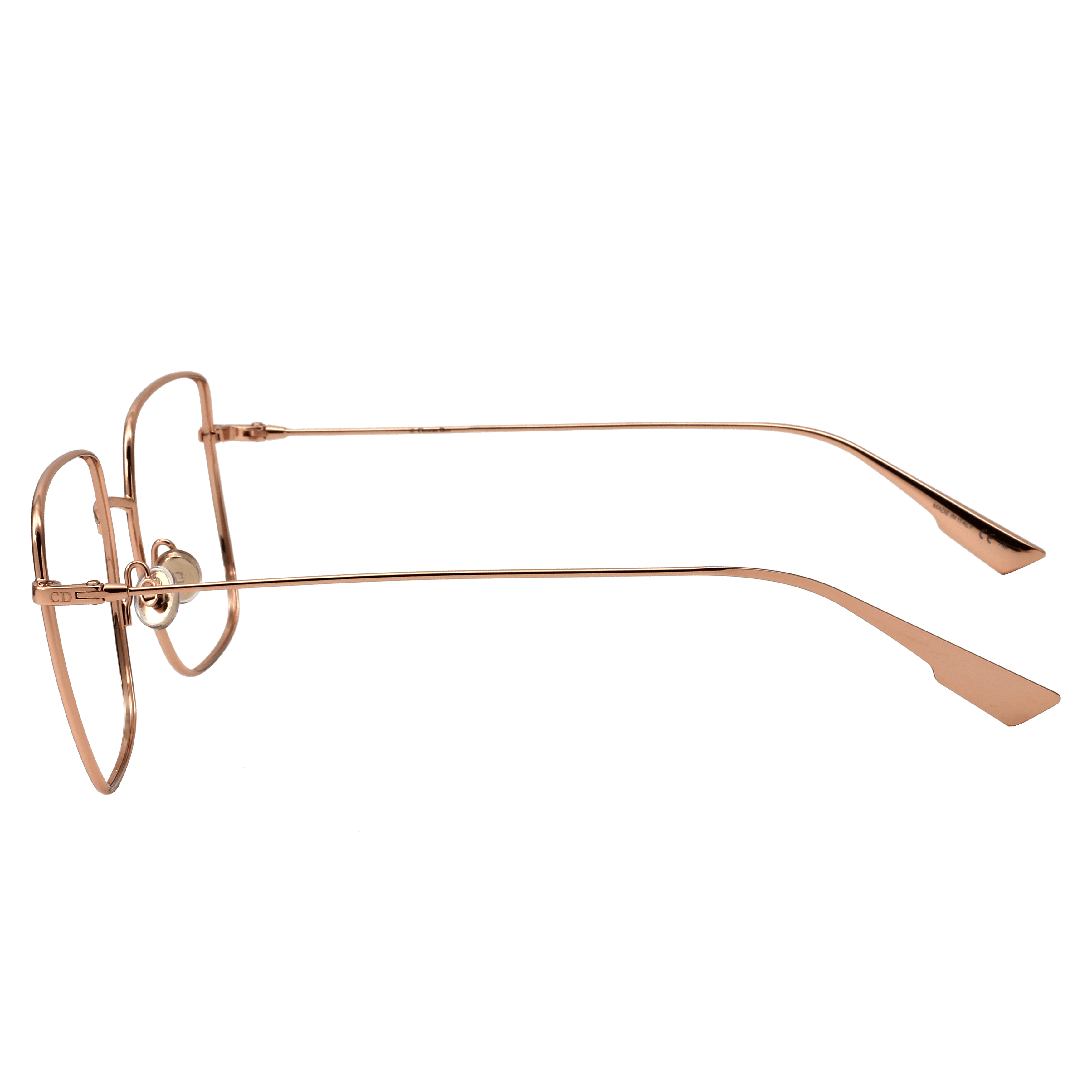 Christian Dior STELLAIREO1 Frame Rose Gold Female Full Metal Frame — Rose Gold frame — view 3