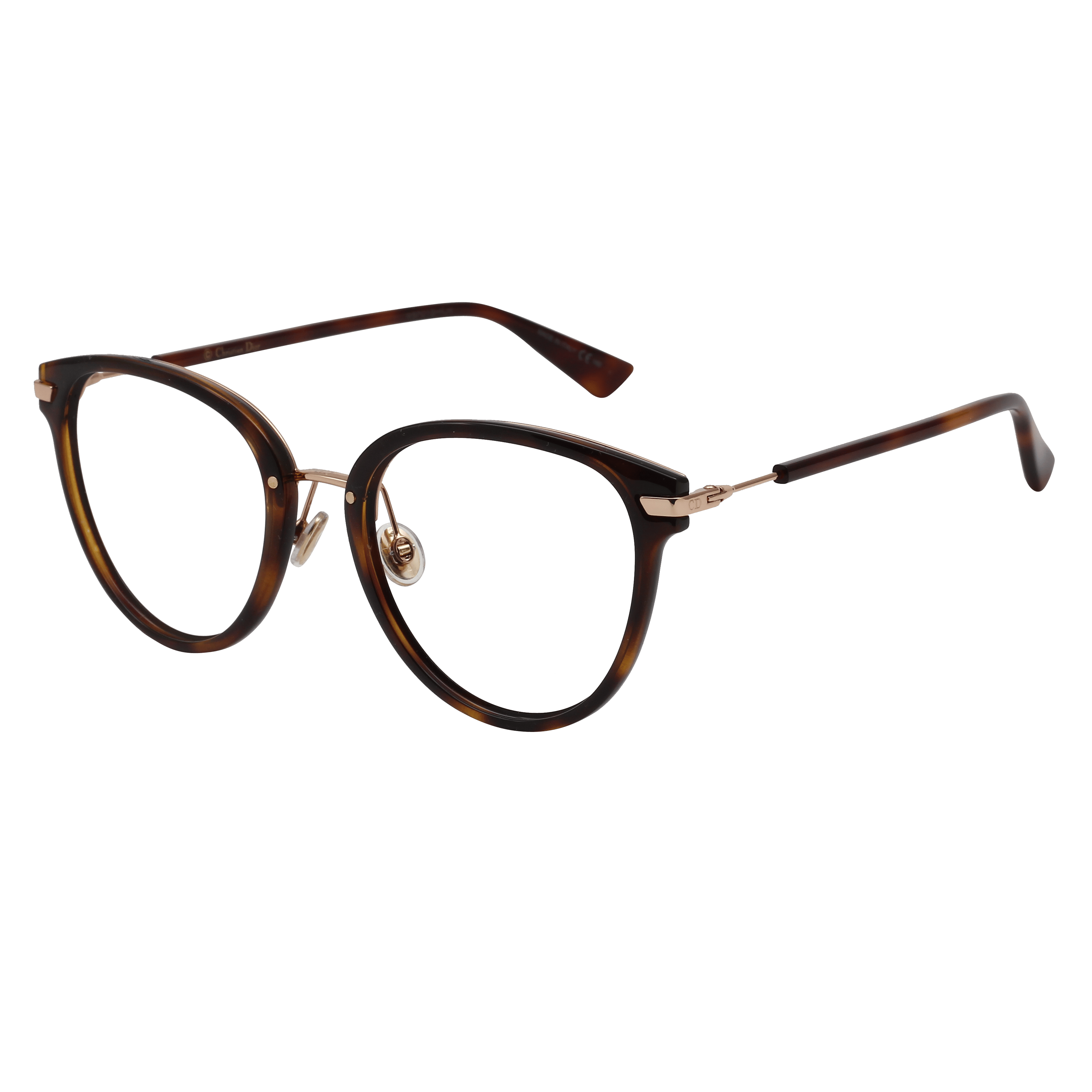 Christian Dior DIORLINE2 Frame Tortoise Male Full Shell with Frame — Tortoise frame — alternate view