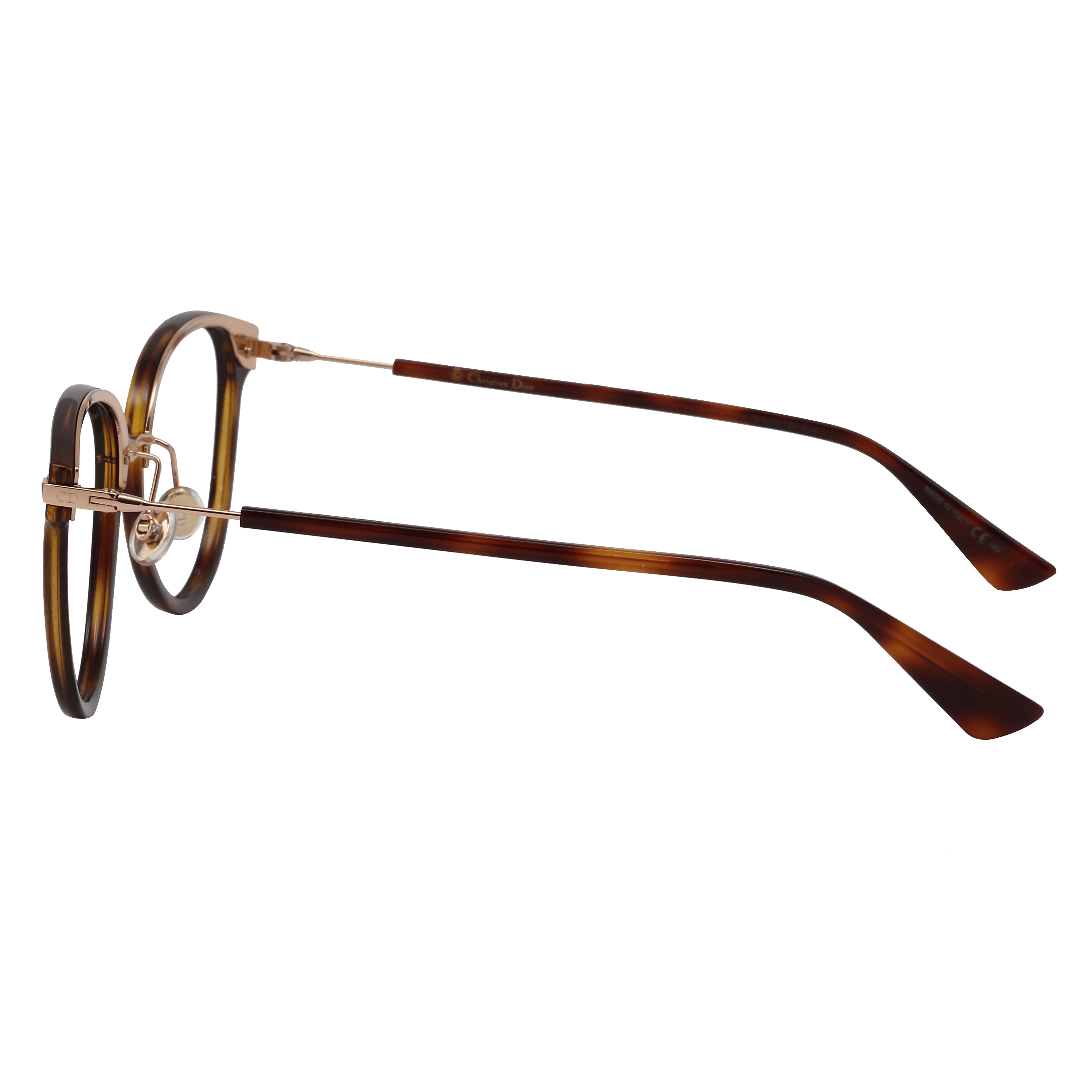 Christian Dior DIORLINE2 Frame Tortoise Male Full Shell with Frame — Tortoise frame — view 3