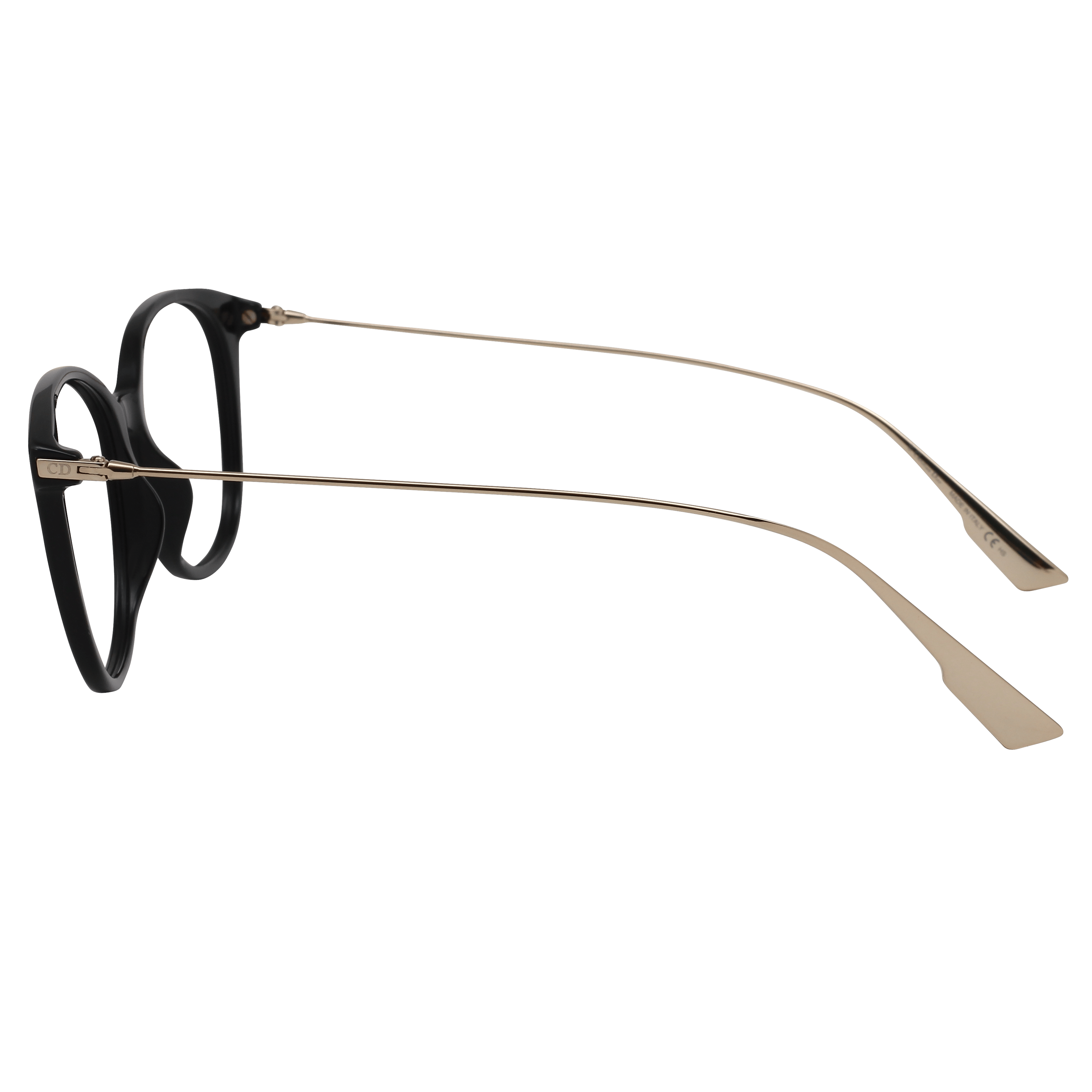 Christian Dior DIORSIGHTO1 Frame Black Female Full Metal Frame — Black frame — view 3