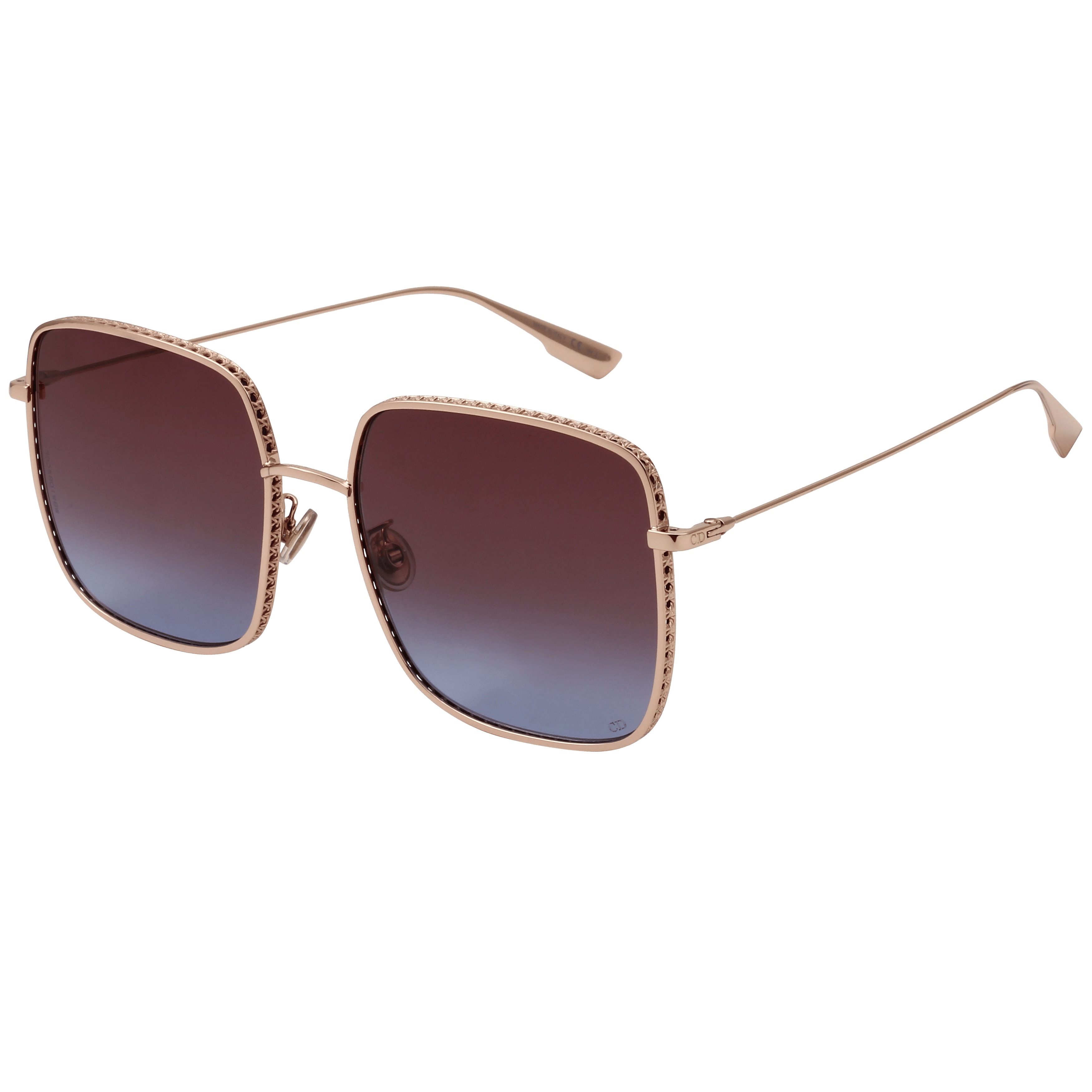 Christian Dior DIORBYDIOR3F Sunglass Gold Unisex Full Metal Sunglass — Gold frame — alternate view