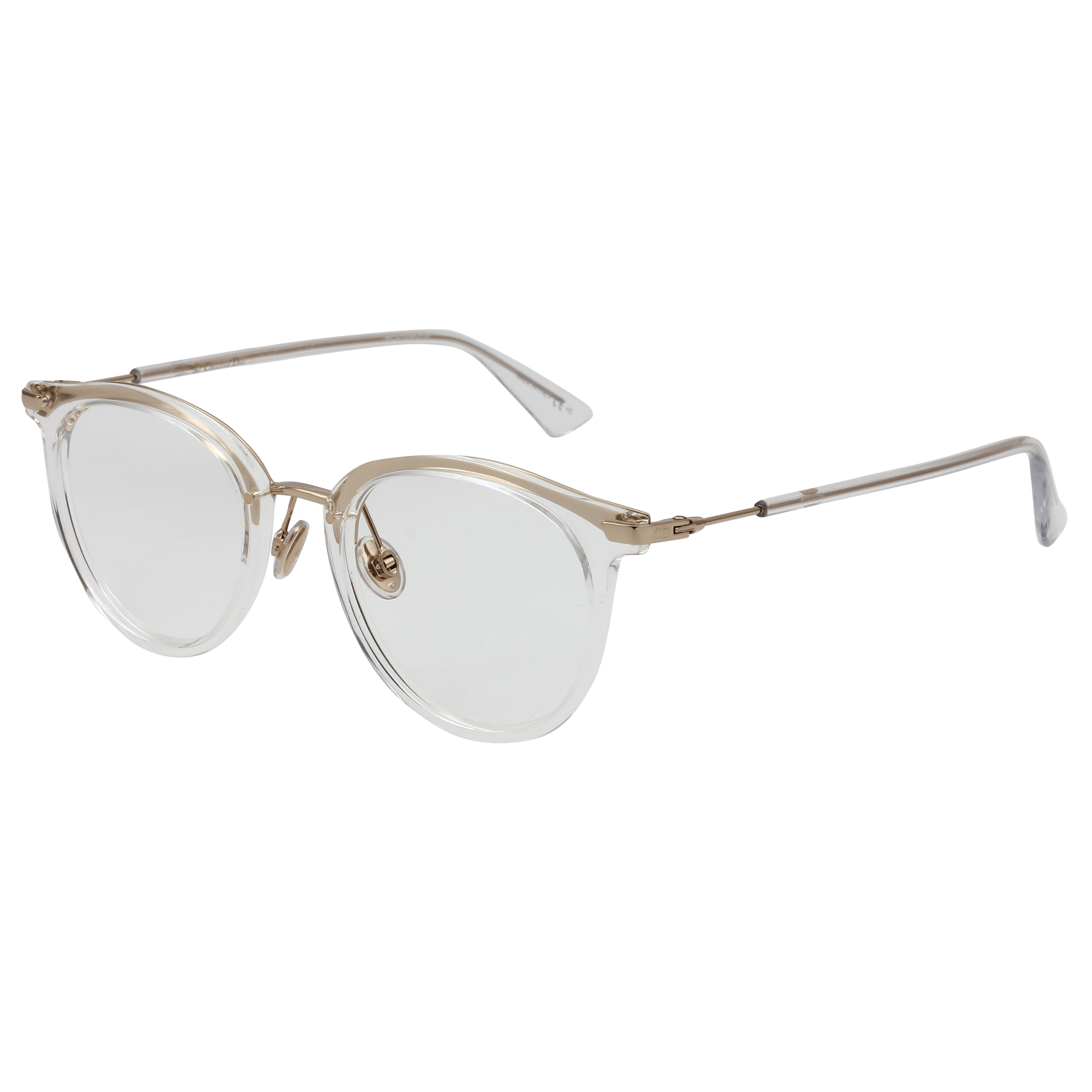 Christian Dior DIORLINE3F Frame Transparent Female Full Shel Frame — Transparent frame — alternate view