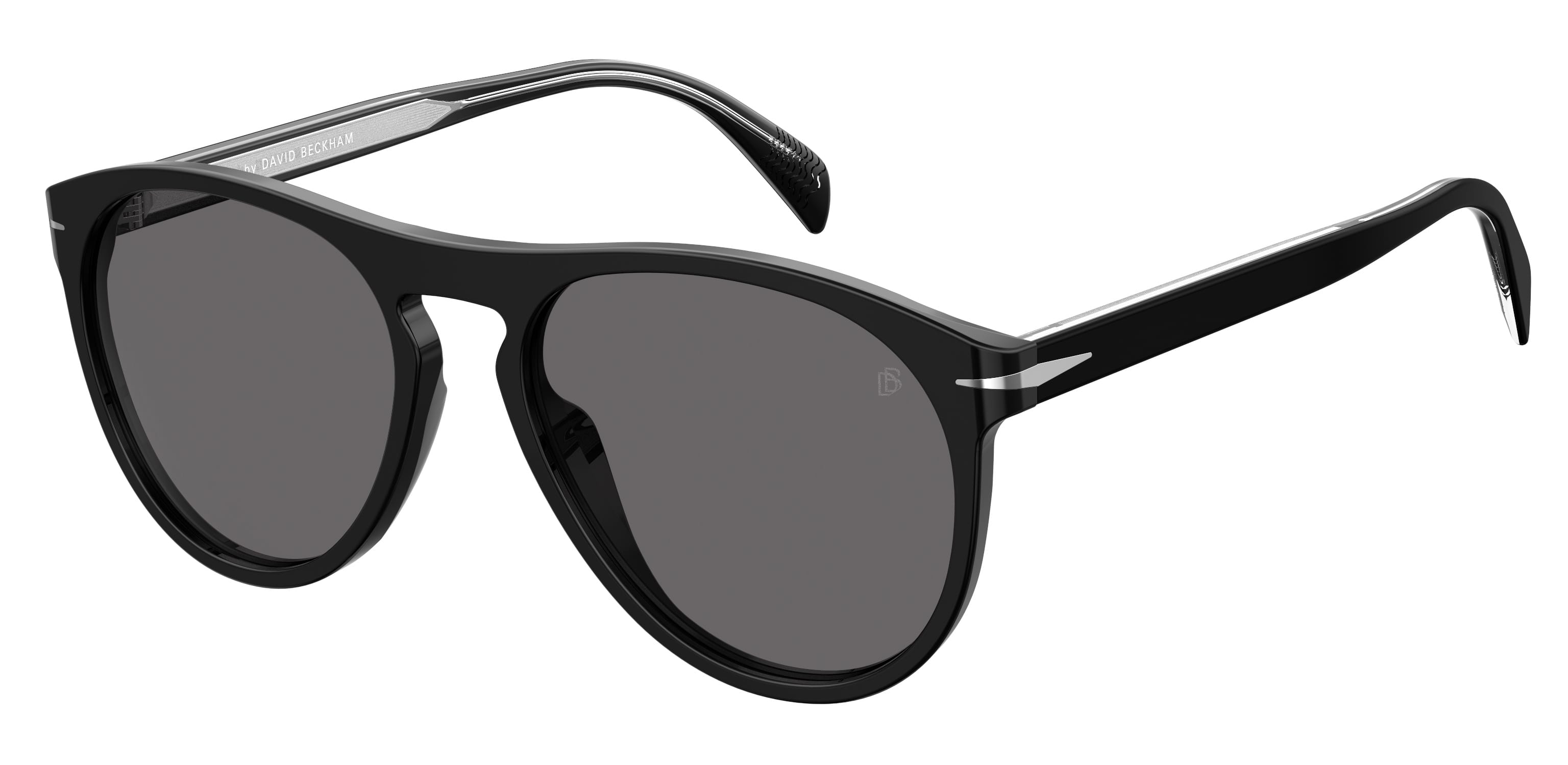 David Beckham DB 1008/S Sunglass Black Male Full Shell — Black frame