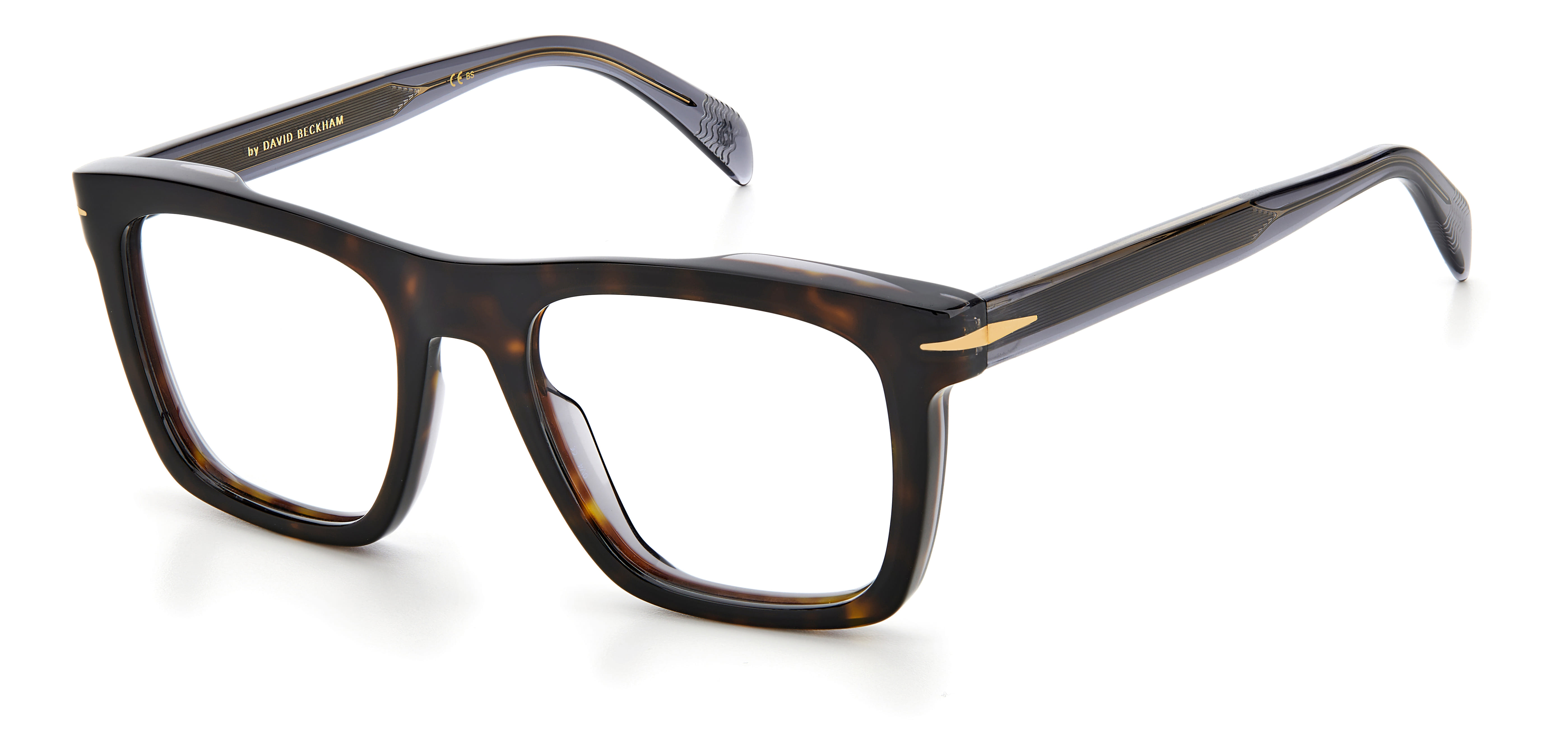 David Beckham DB 7020 Frame Havana Male Full Shell — Havana frame