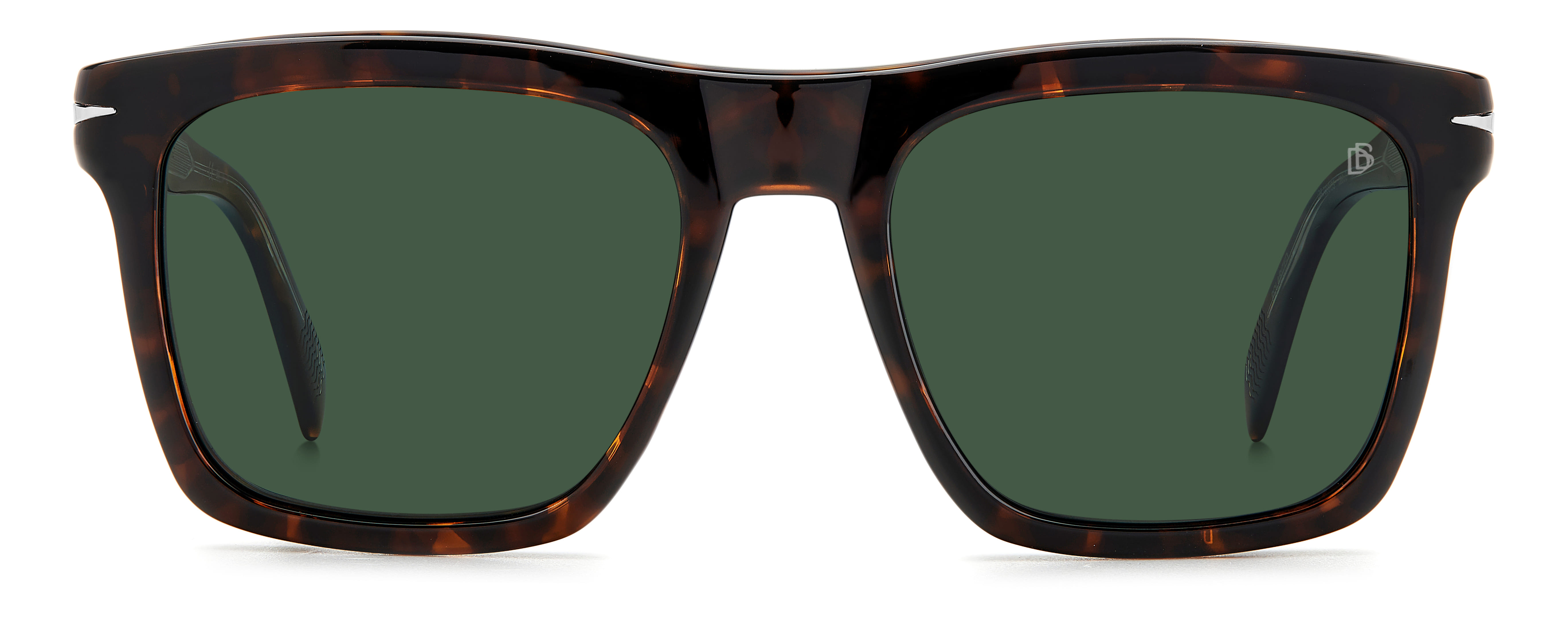 David Beckham DB 7000/CS Sunglass Havana Male Full Shell Sunglass — Havana frame — view 2