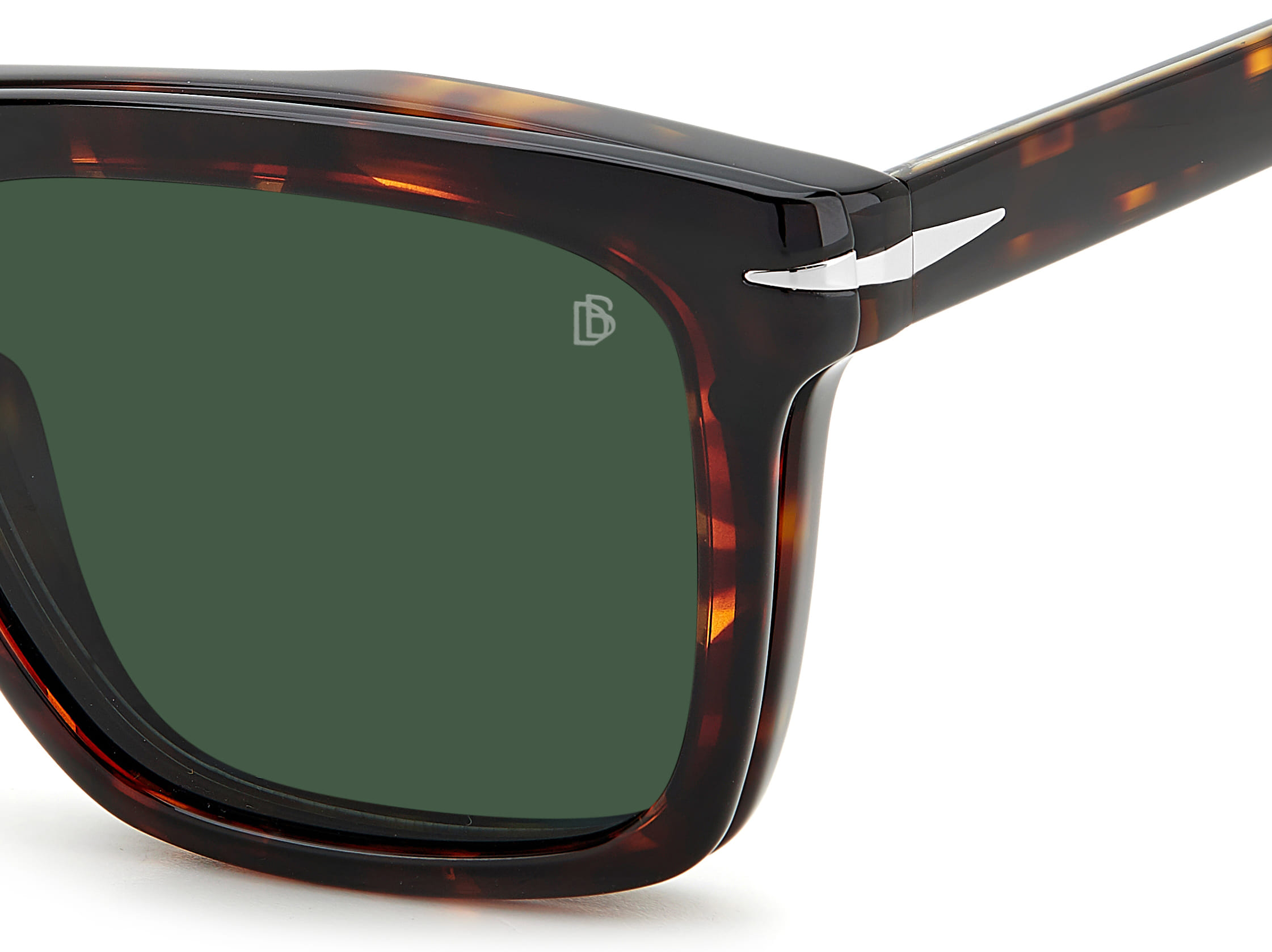 David Beckham DB 7000/CS Sunglass Havana Male Full Shell Sunglass — Havana frame — view 3
