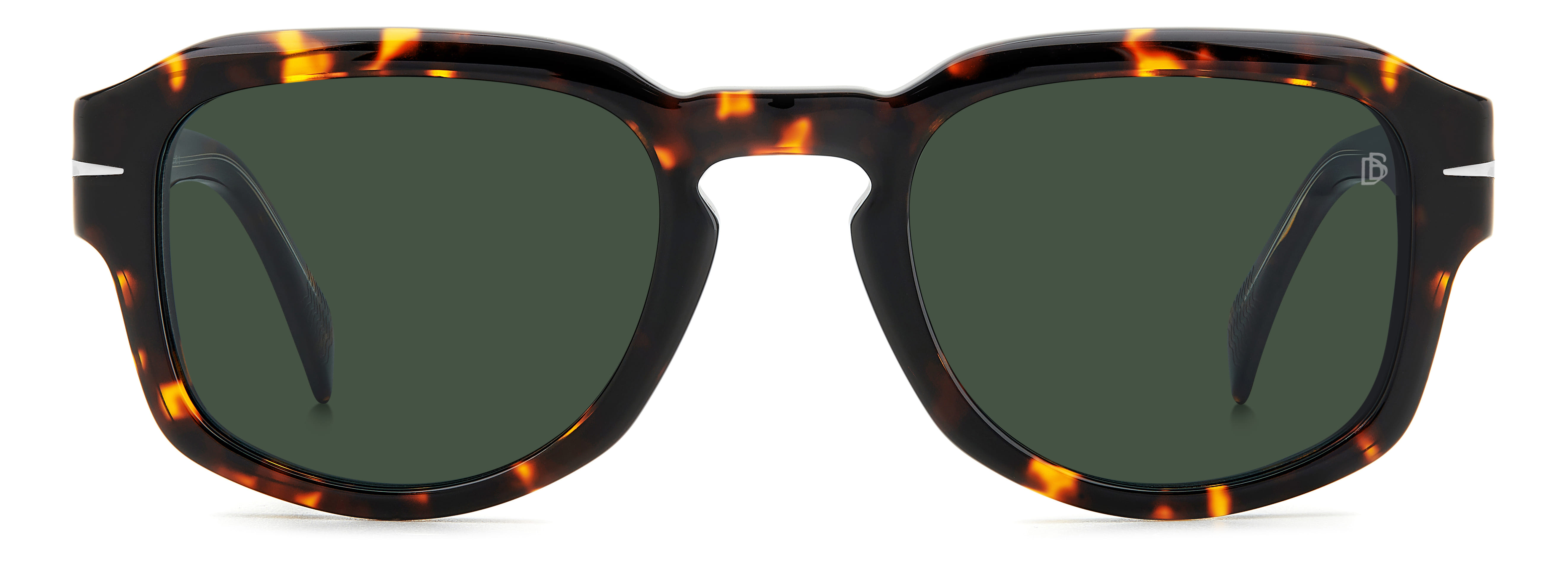 David Beckham DB 7098/S Sunglass Havana Male Full Shell Sunglass — Havana frame — view 2