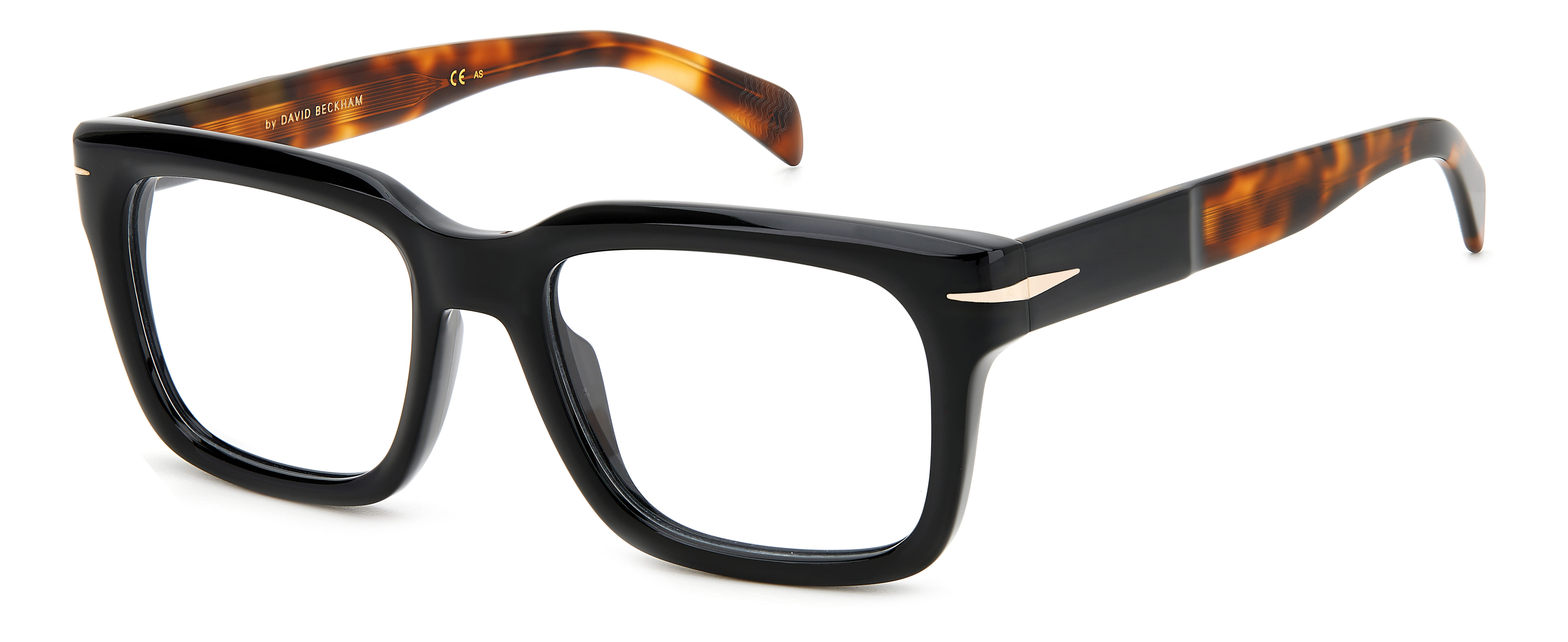 David Beckham DB 7107 Frame Black Male Full Shell — Black frame