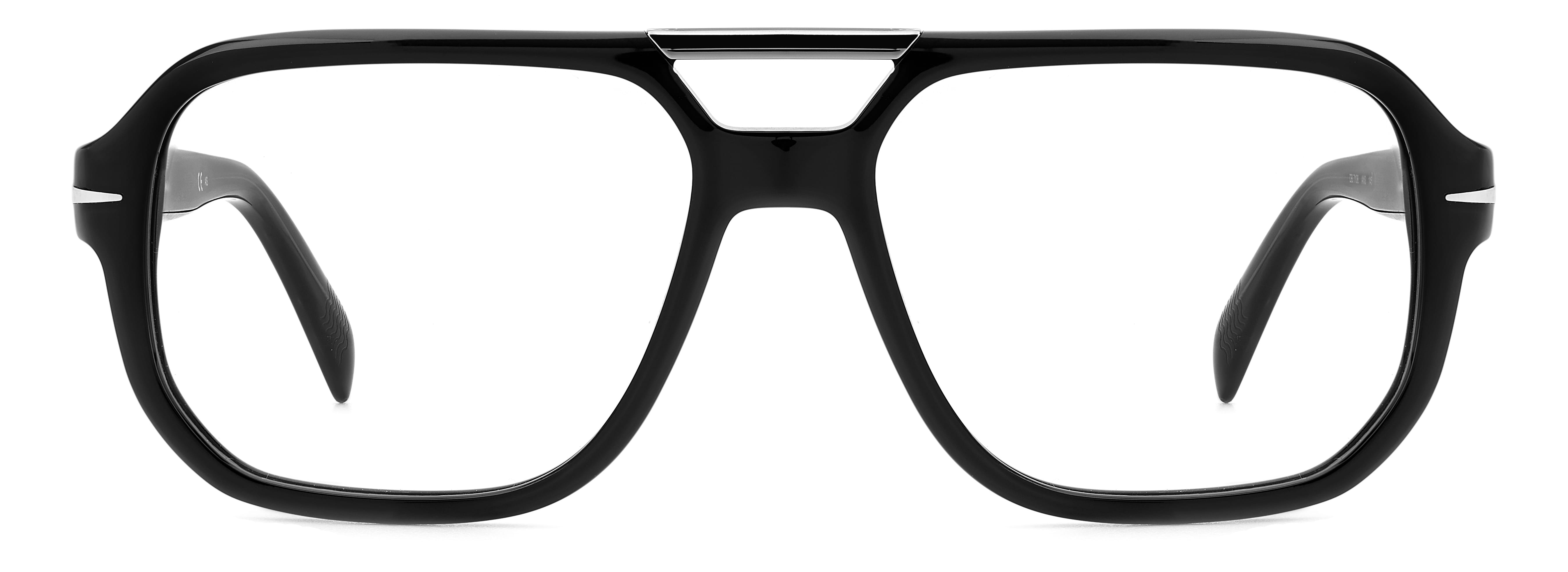 David Beckham Smile FR David Beckham DB 7108 Frame Black Male Shell Shell Frame — Black frame — view 2