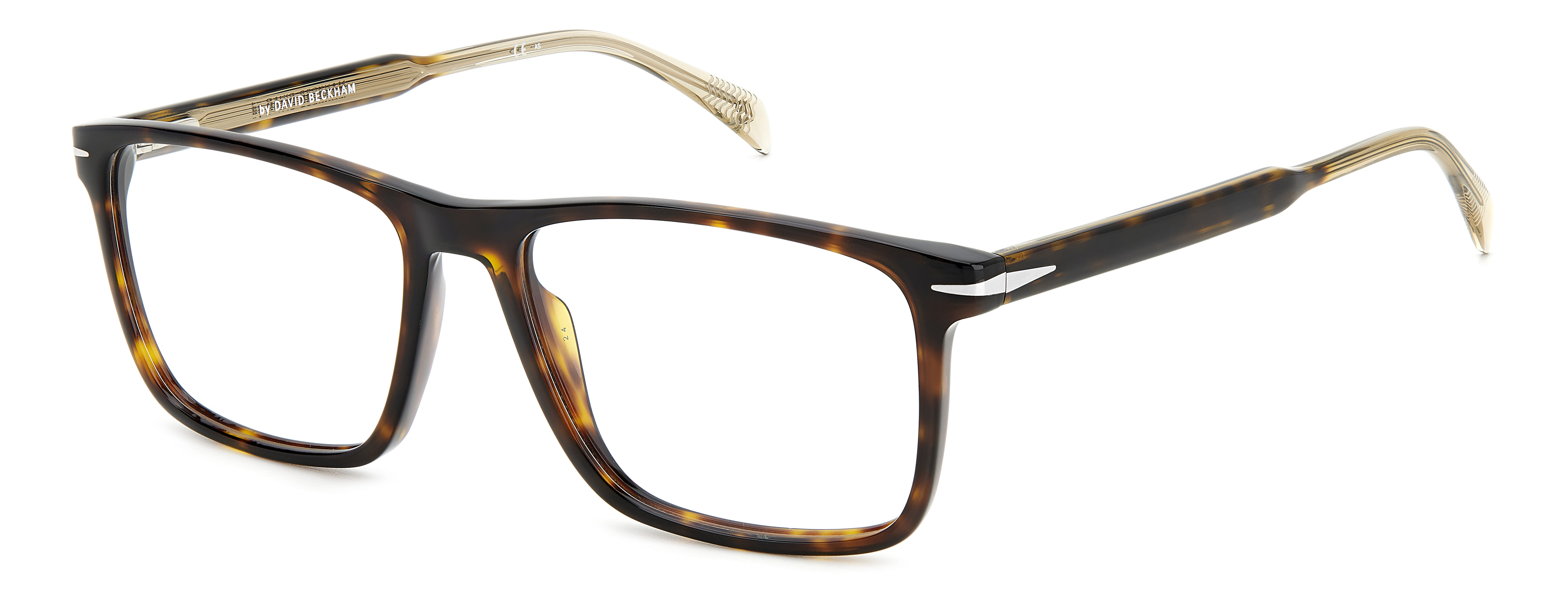 David Beckham DB 1124 Frame Havana Male Full Shell — Havana frame
