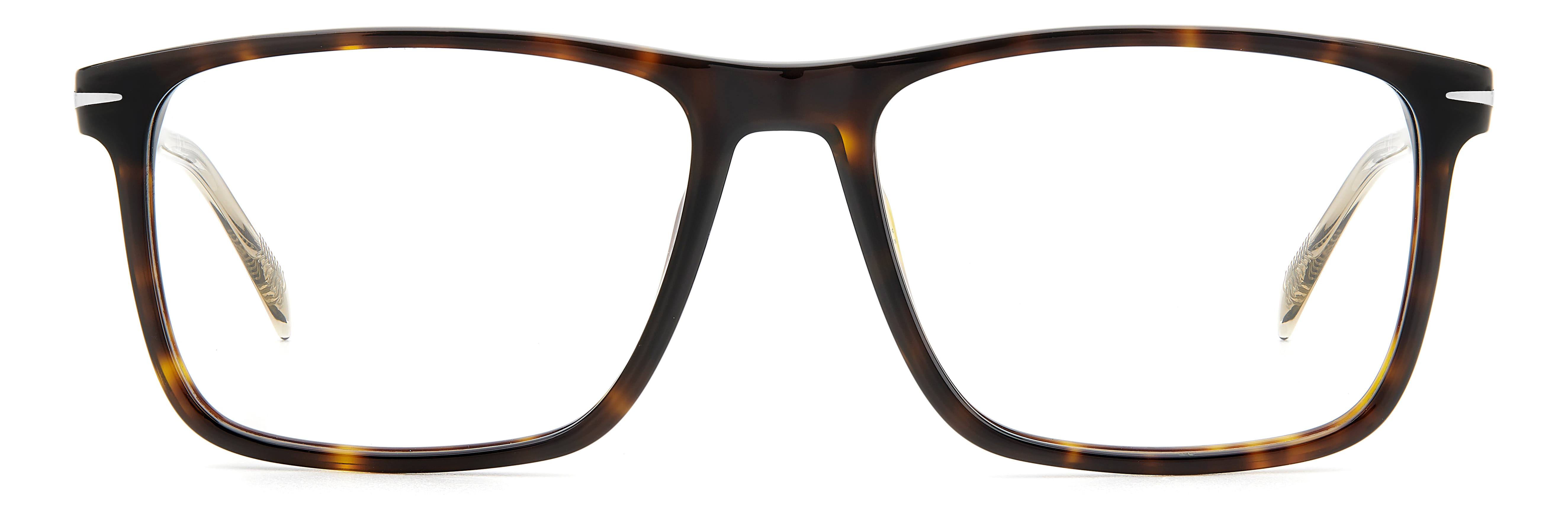 David Beckham DB 1124 Frame Havana Male Full Shell Frame — Havana frame — view 2