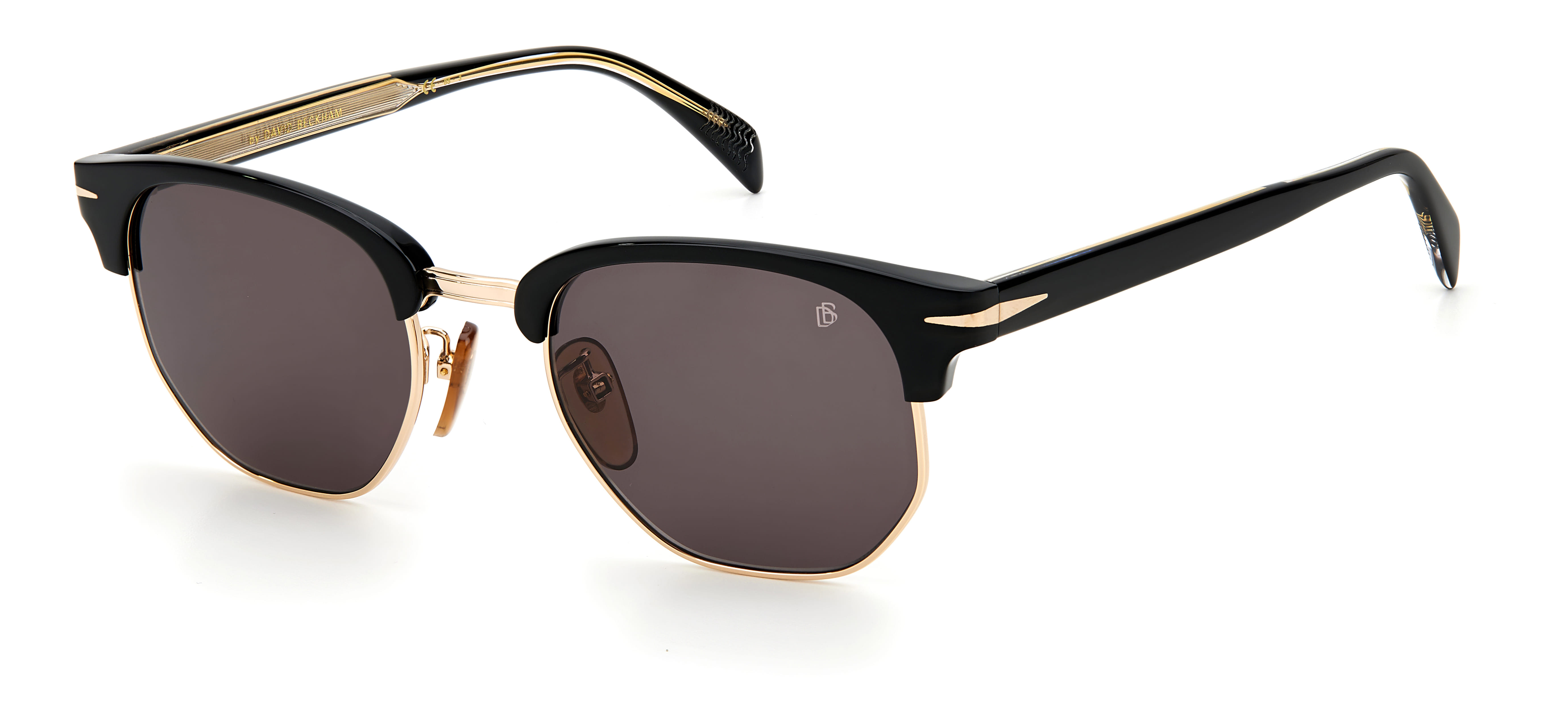 David Beckham DB 1002/S Sunglass Black Male Full Shell — Black frame