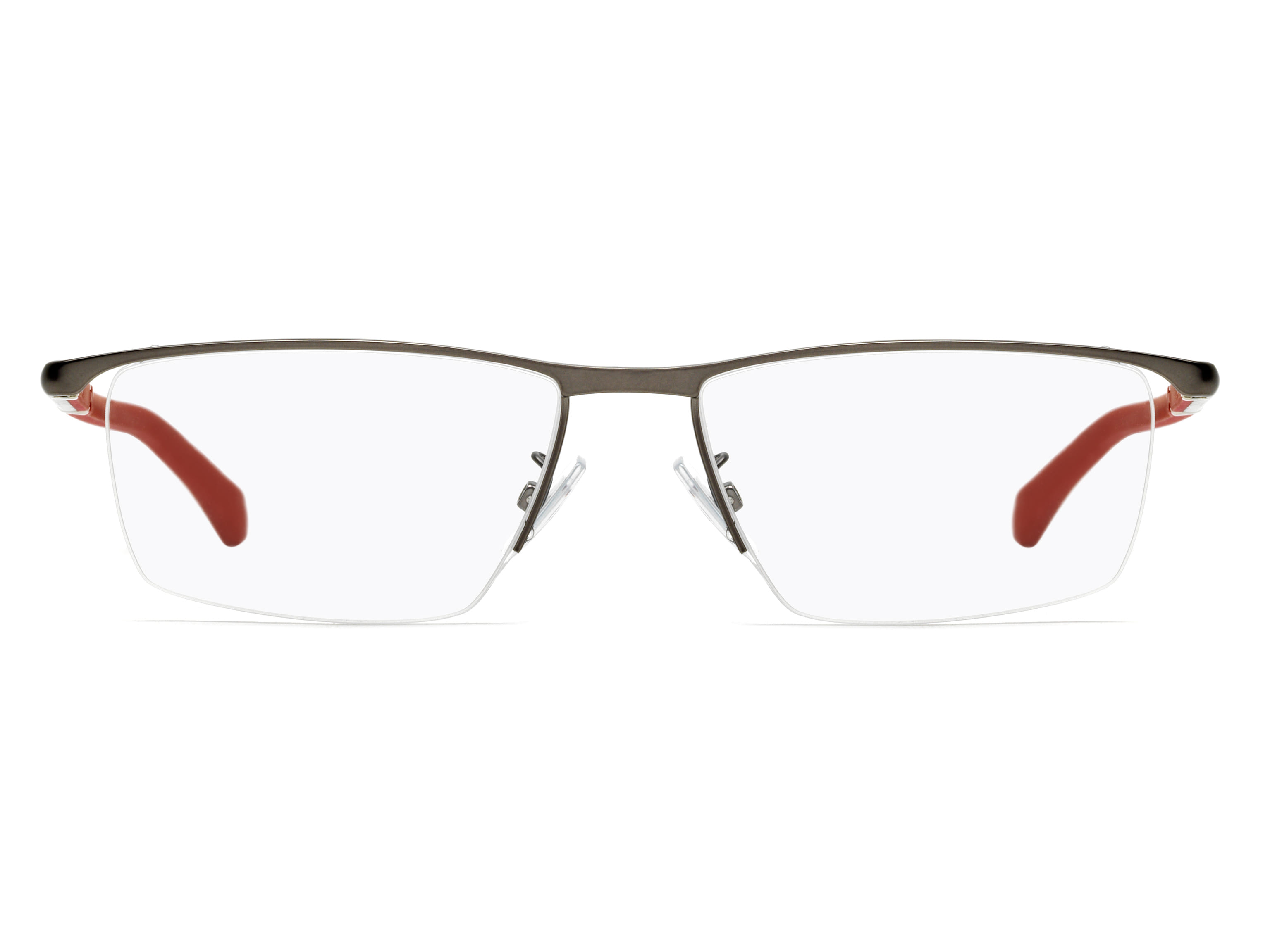 Hugo Boss BOSS 1104/F Frame Grey Male Supra Rubber — Black frame