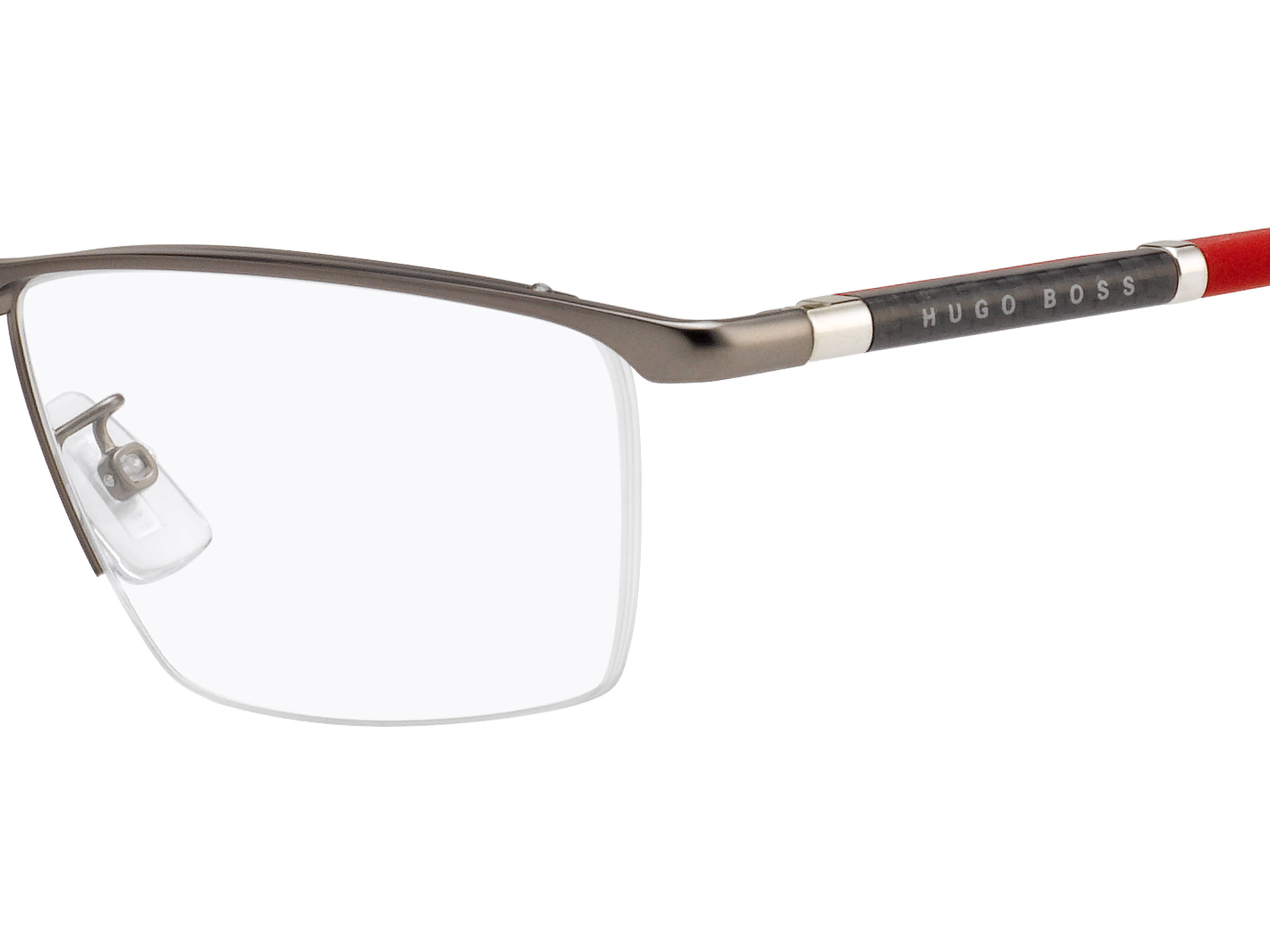 Hugo Boss BOSS 1104/F Frame Grey Male Supra Rubber Frame — view 3