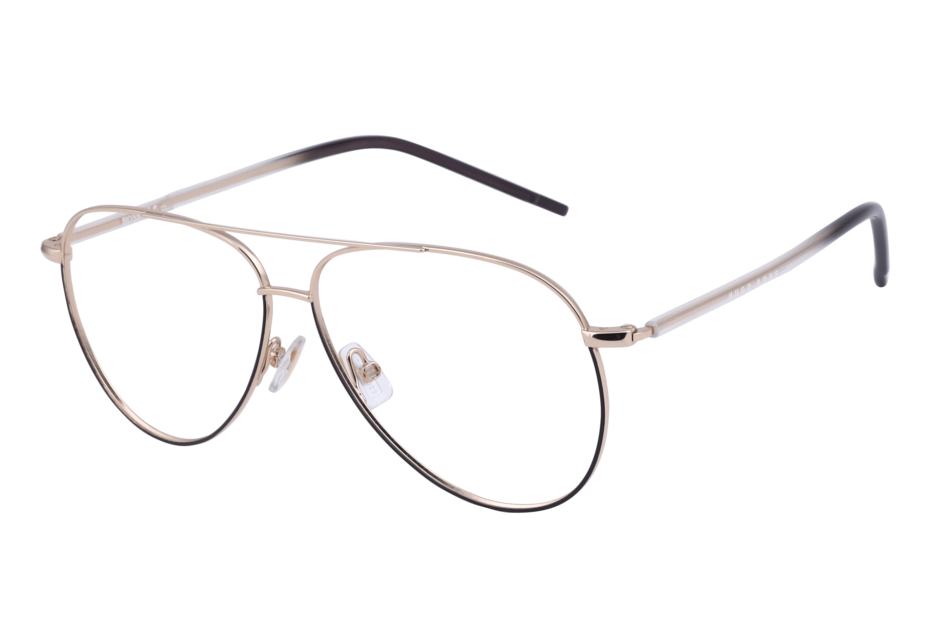 Hugo Boss 1339 Frame Gold Male Full Metal with Shell