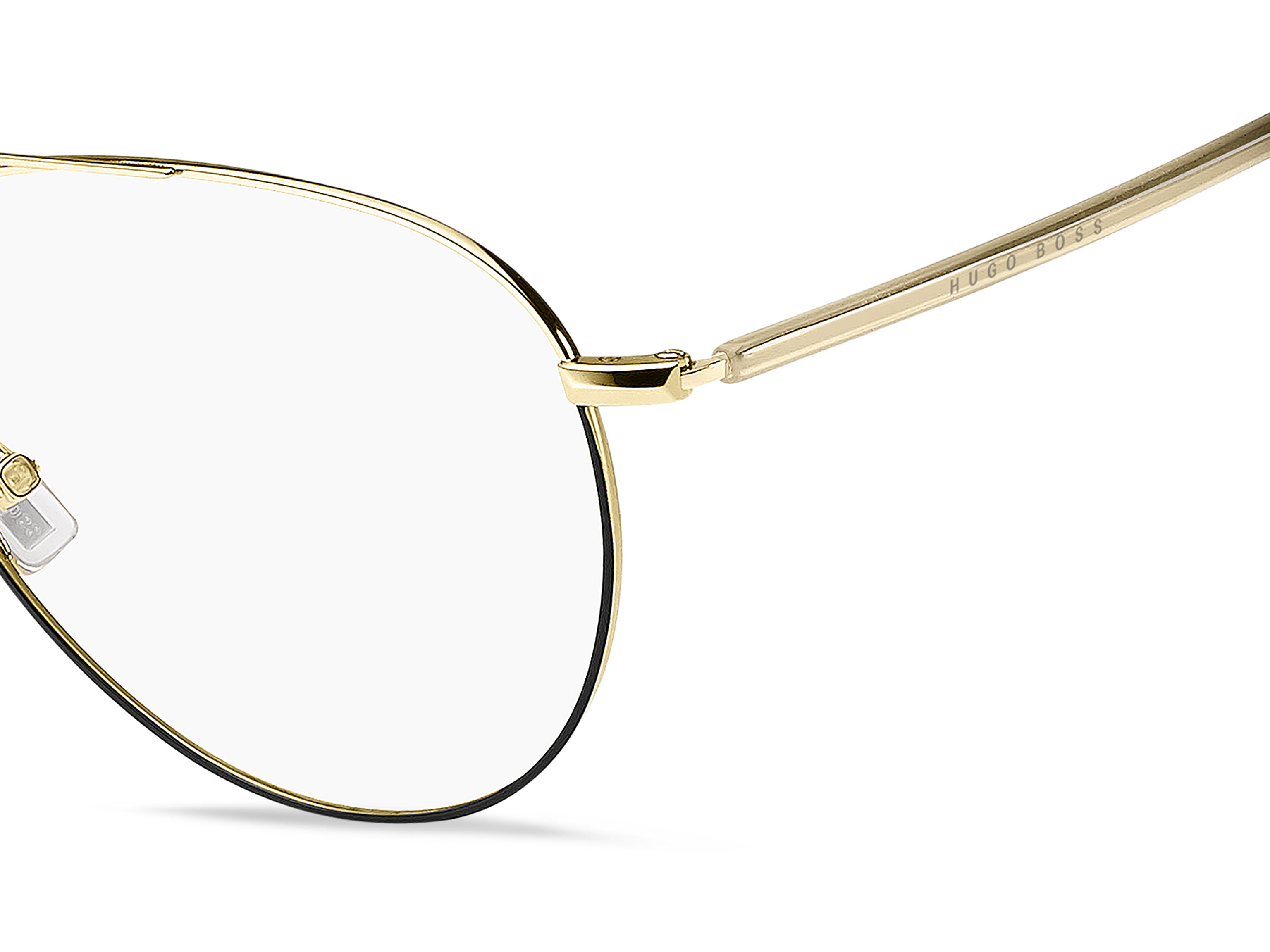 Hugo Boss 1339 Frame Gold Male Full Metal with Shell Frame — view 3