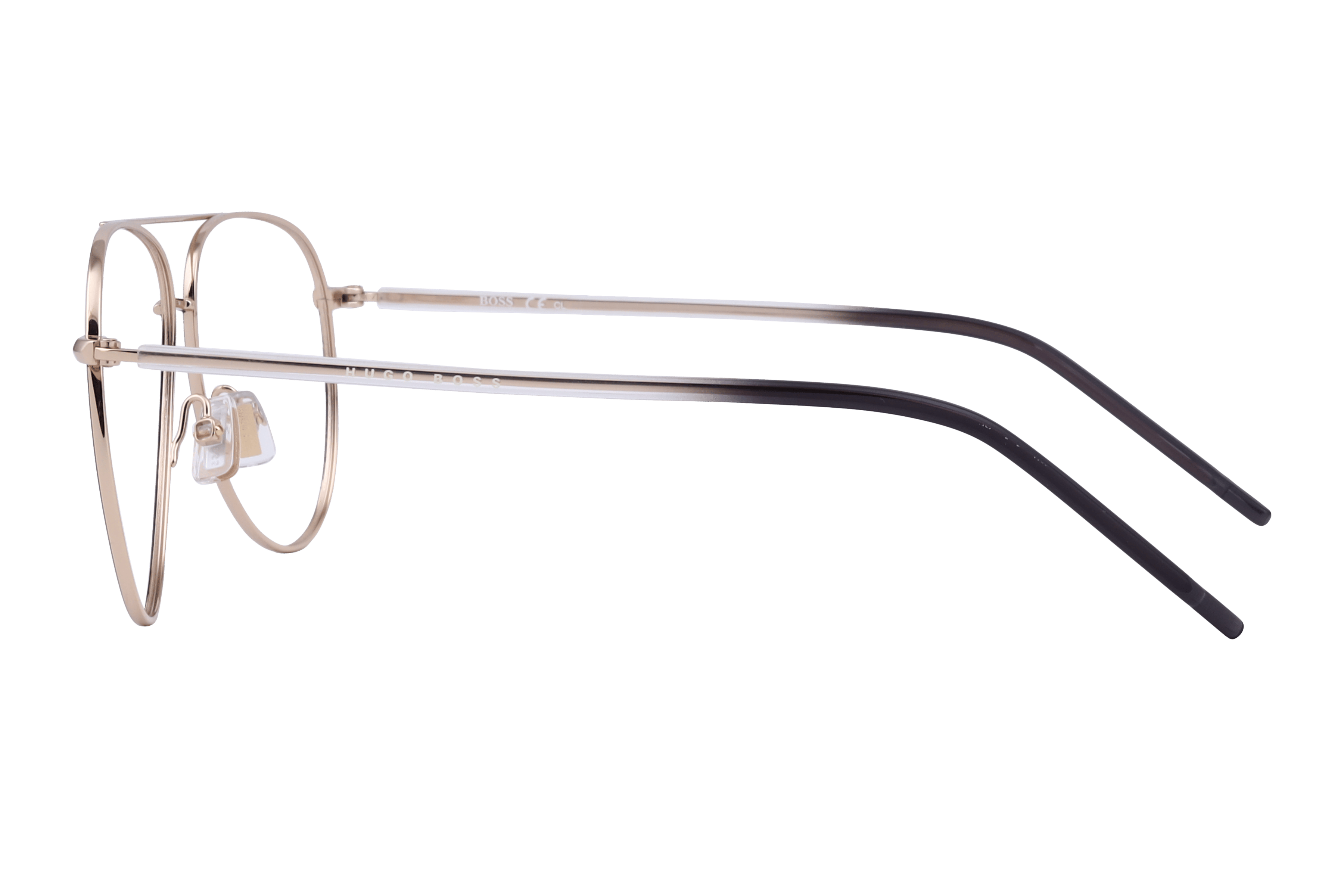 Hugo Boss 1339 Frame Gold Male Full Metal with Shell Frame — view 6