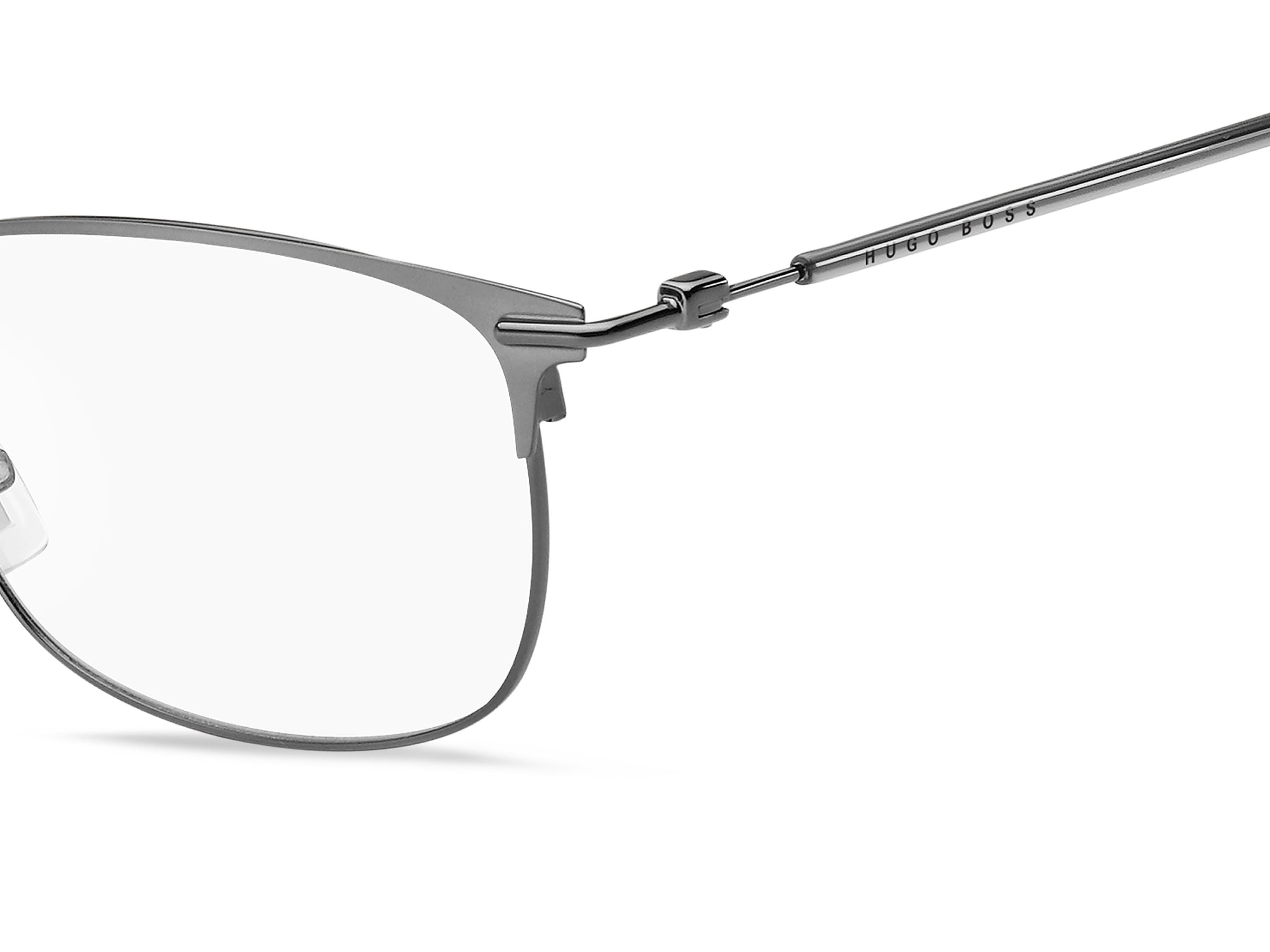 Hugo Boss BOSS 1373 Frame Grey Male Full Stainless Steel Frame — Grey frame — view 3