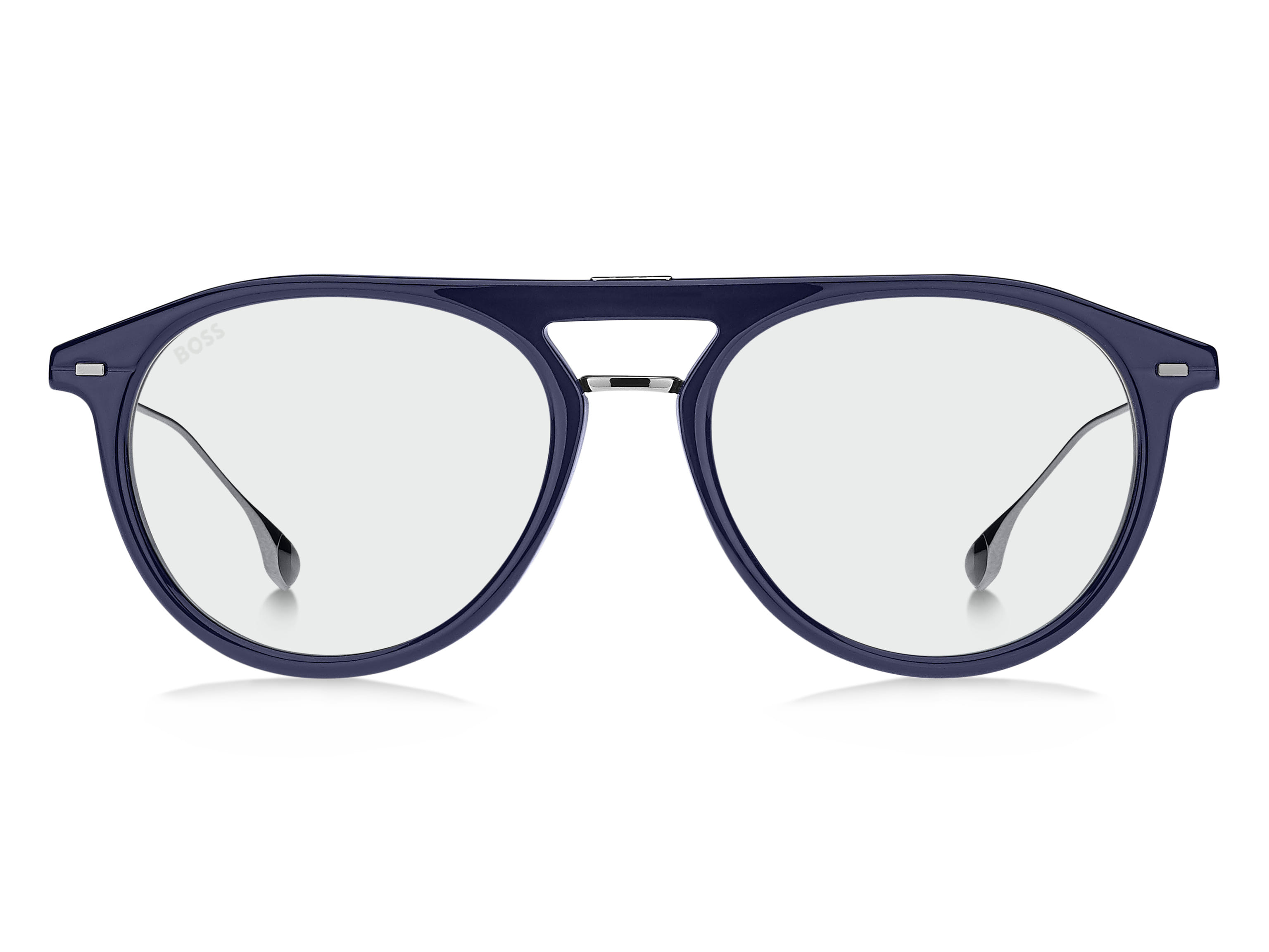 Hugo Boss 1358/BB Frame Blue Male Full Shell with Metal Frame — Blue frame — view 2