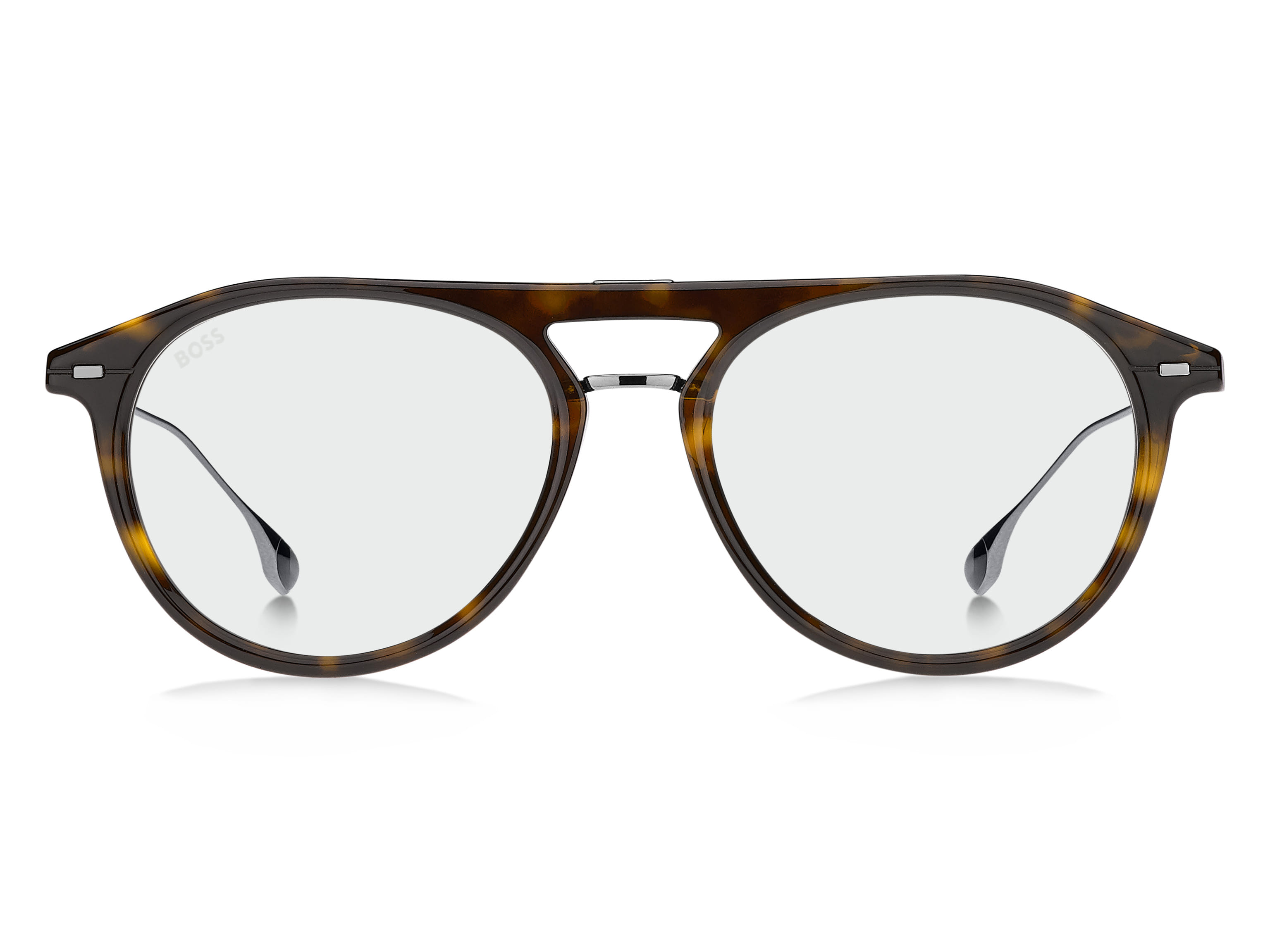 Hugo Boss 1358/BB Frame Havana Male Full Shell with Metal Frame — Havana frame — view 2