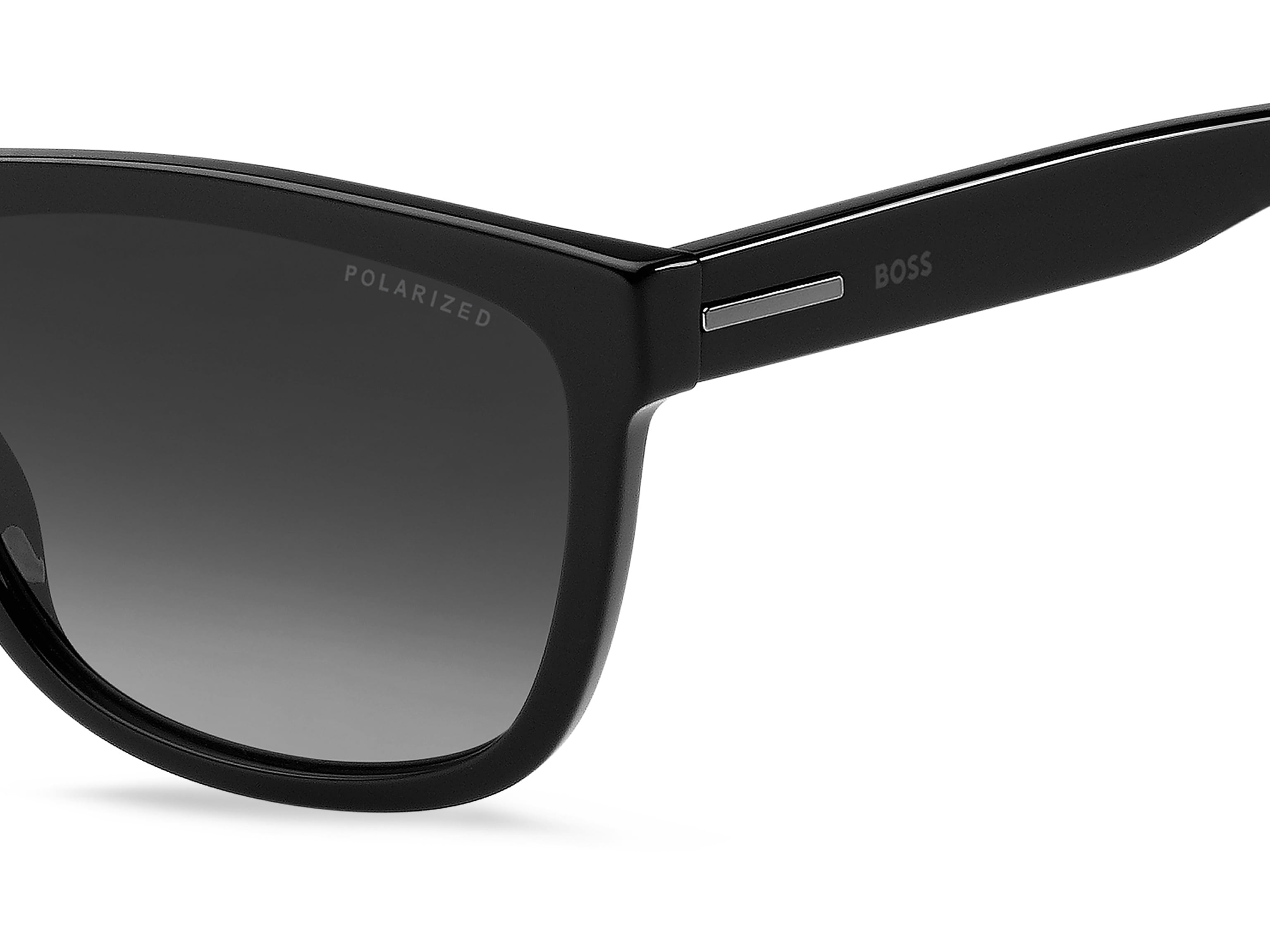 Hugo Boss BOSS 1439/S Sunglass Black Male Full Shell Sunglass — Black frame — view 3