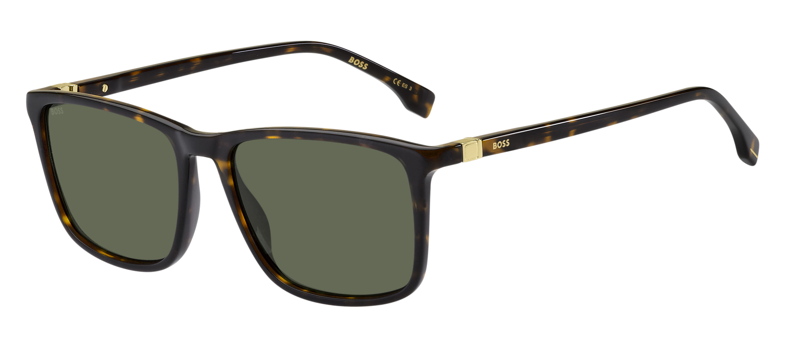 Hugo Boss BOSS 1434/S Sunglass Tortoise Male Full Shell — Tortoise frame