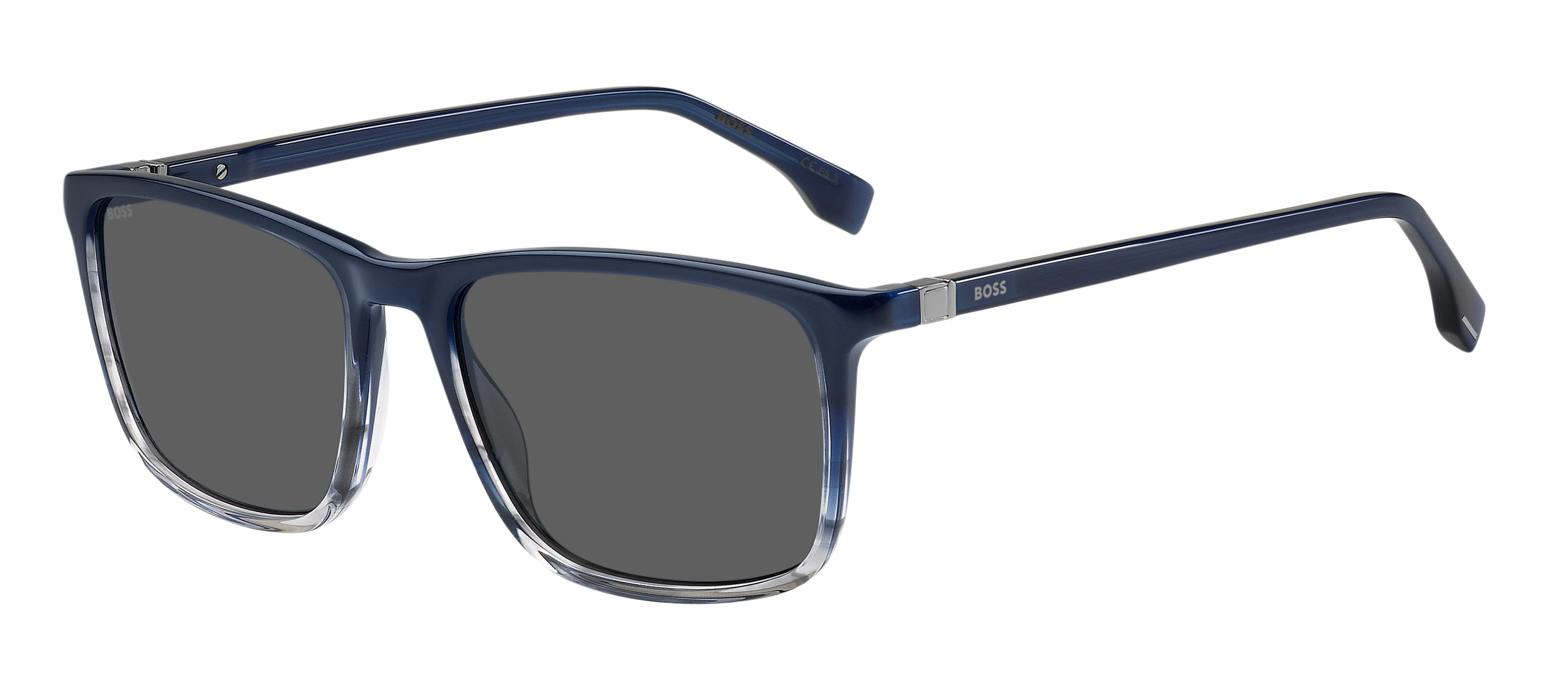 Hugo Boss BOSS 1434/S Sunglass Blue Male Full Shell — Blue frame