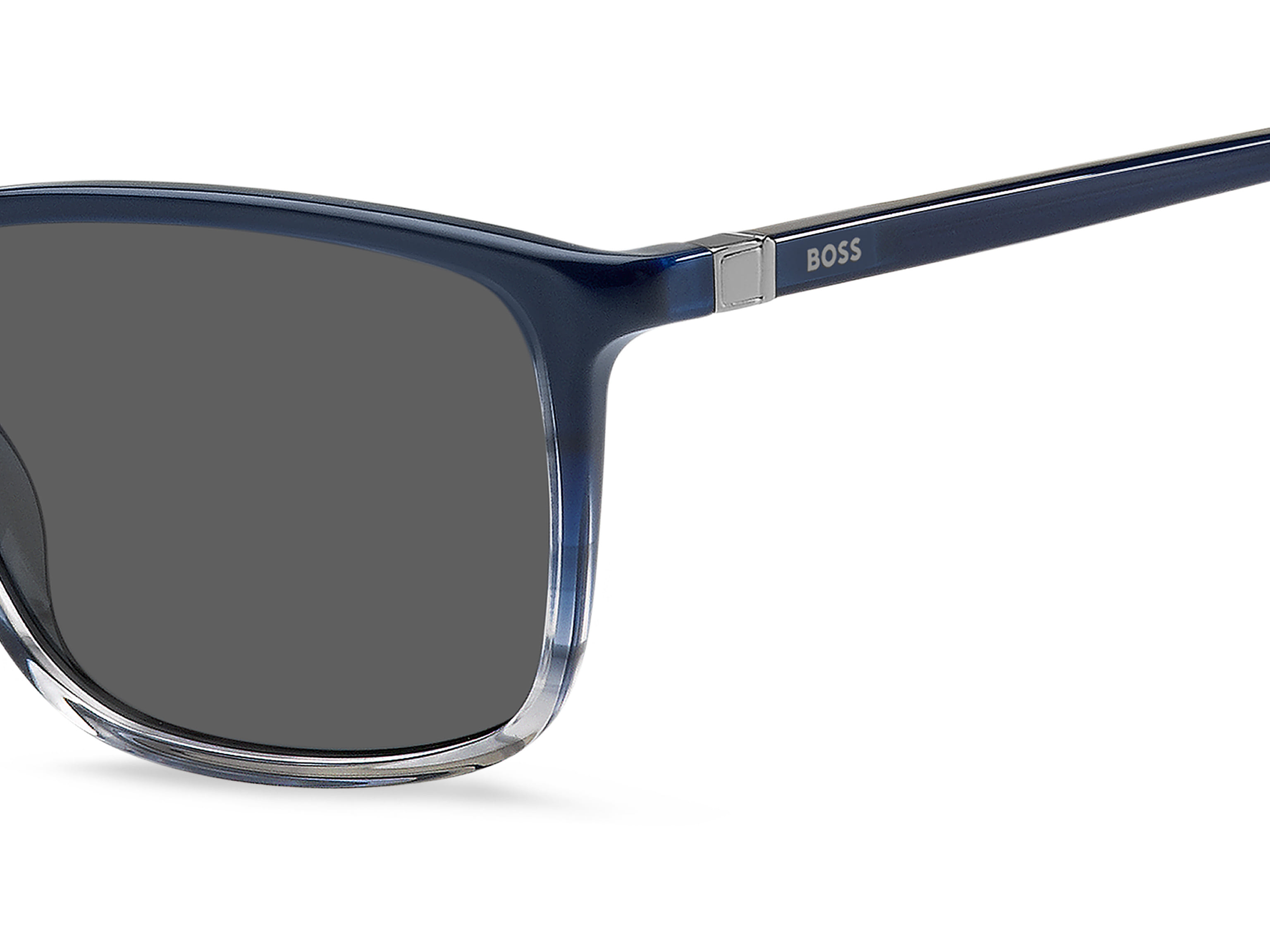 Hugo Boss BOSS 1434/S Sunglass Blue Male Full Shell Sunglass — Blue frame — view 3