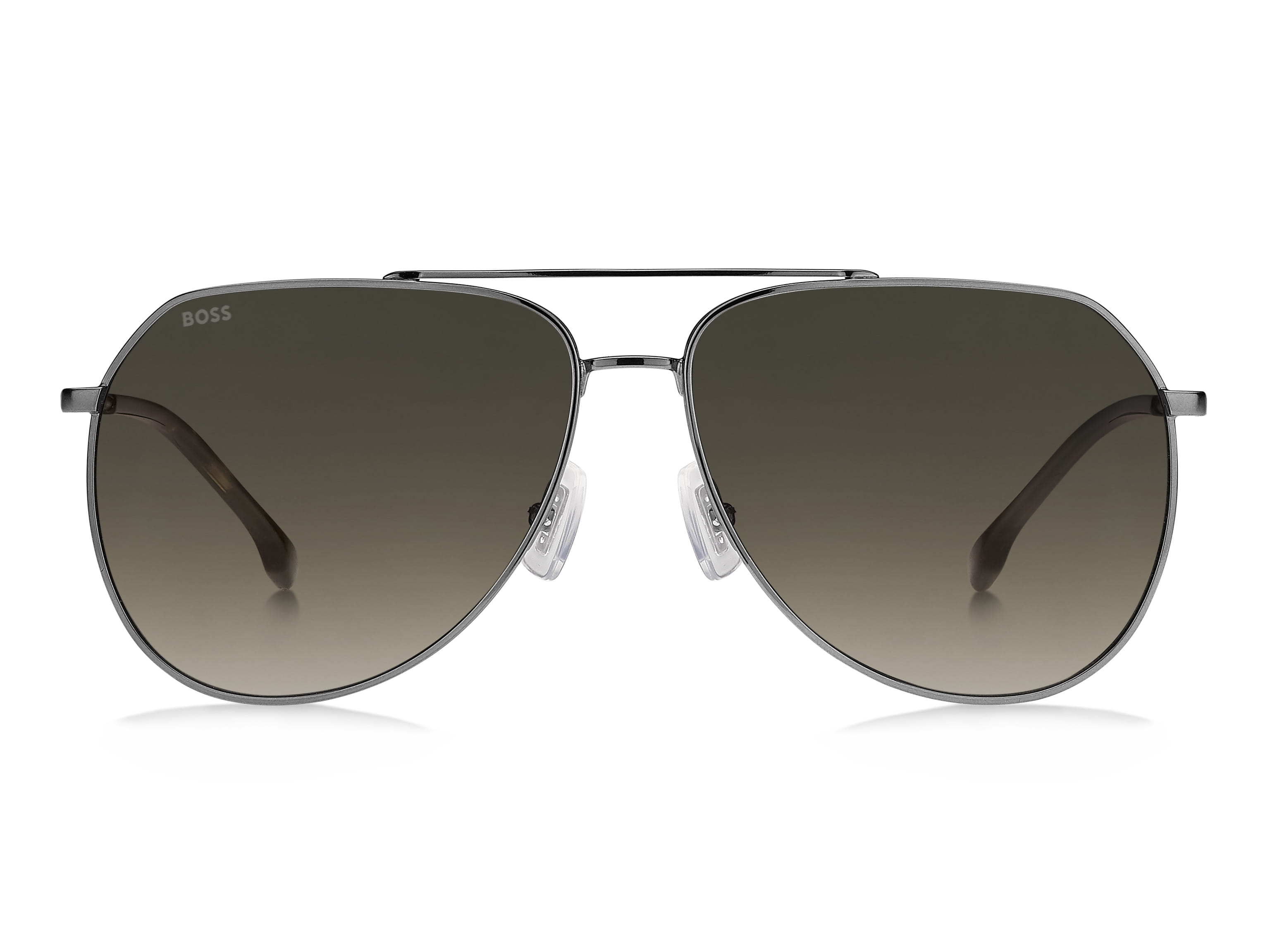 Hugo Boss BOSS 1447/S Sunglass Grey Male Full Metal Sunglass — Grey frame — view 2