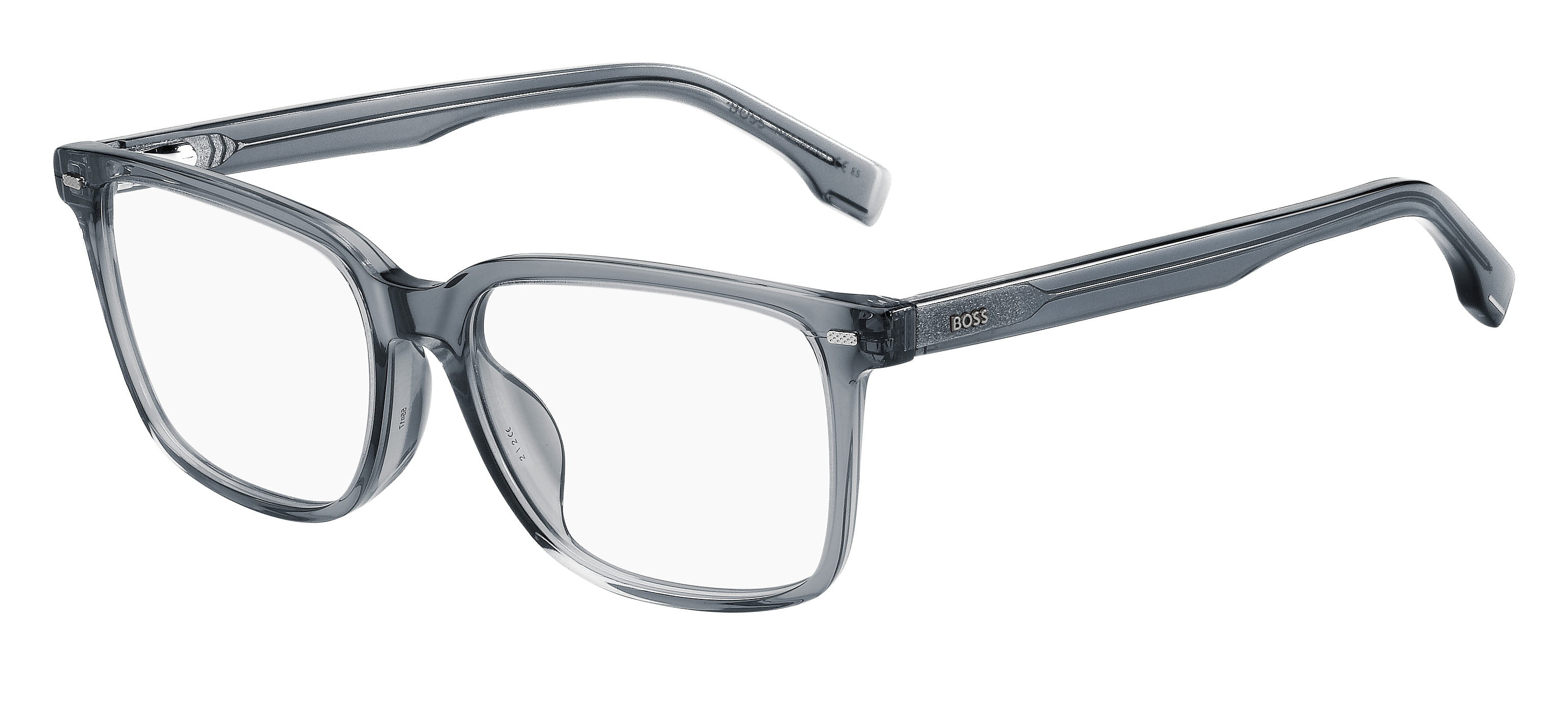Hugo Boss BOSS 1480/F Frame Transparent Grey Male Full Shell — Transparent Grey frame