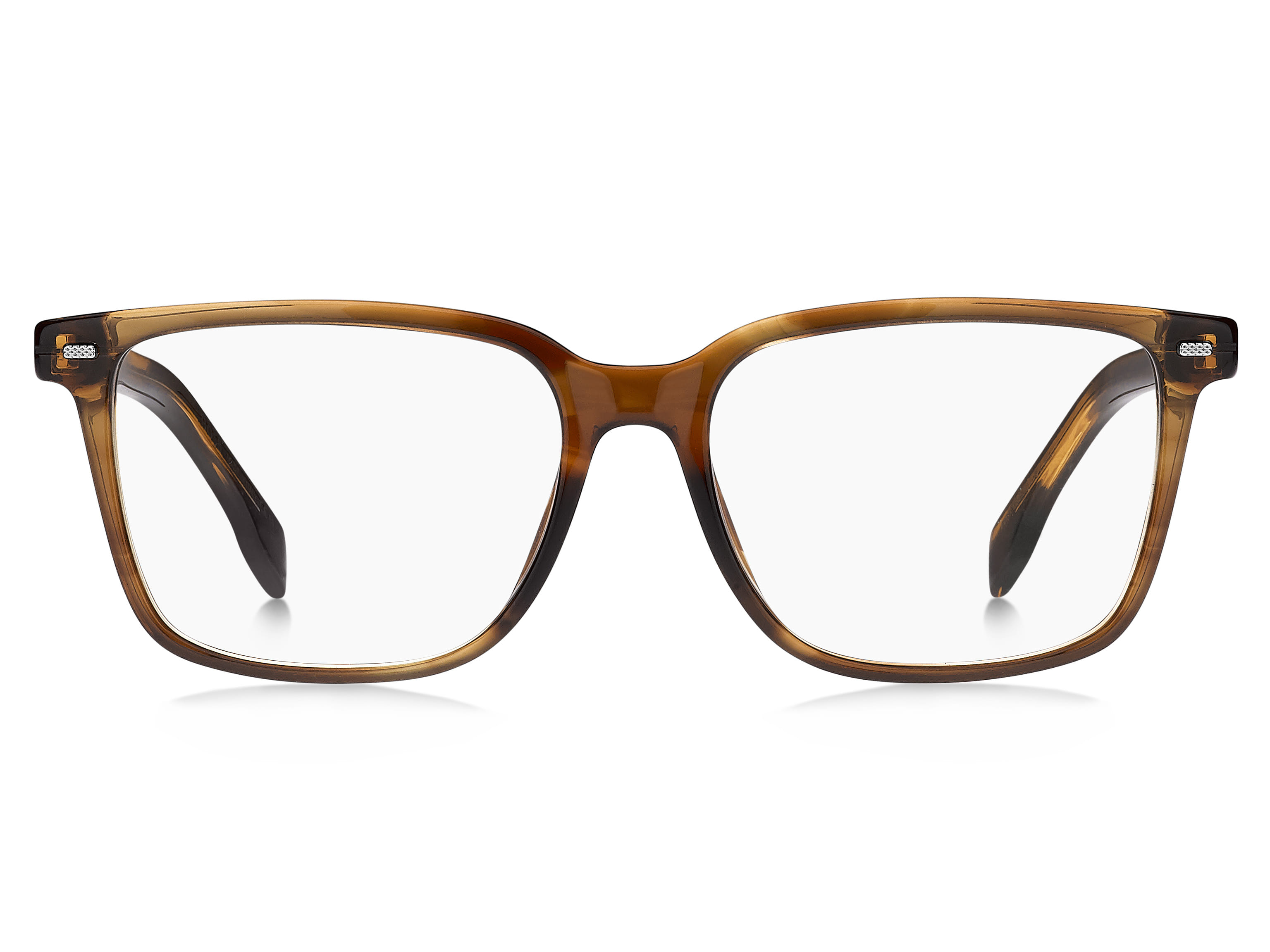 Hugo Boss BOSS 1480/F Frame Transparent Brown Male Full Shel Frame — Transparent Brown frame — view 2