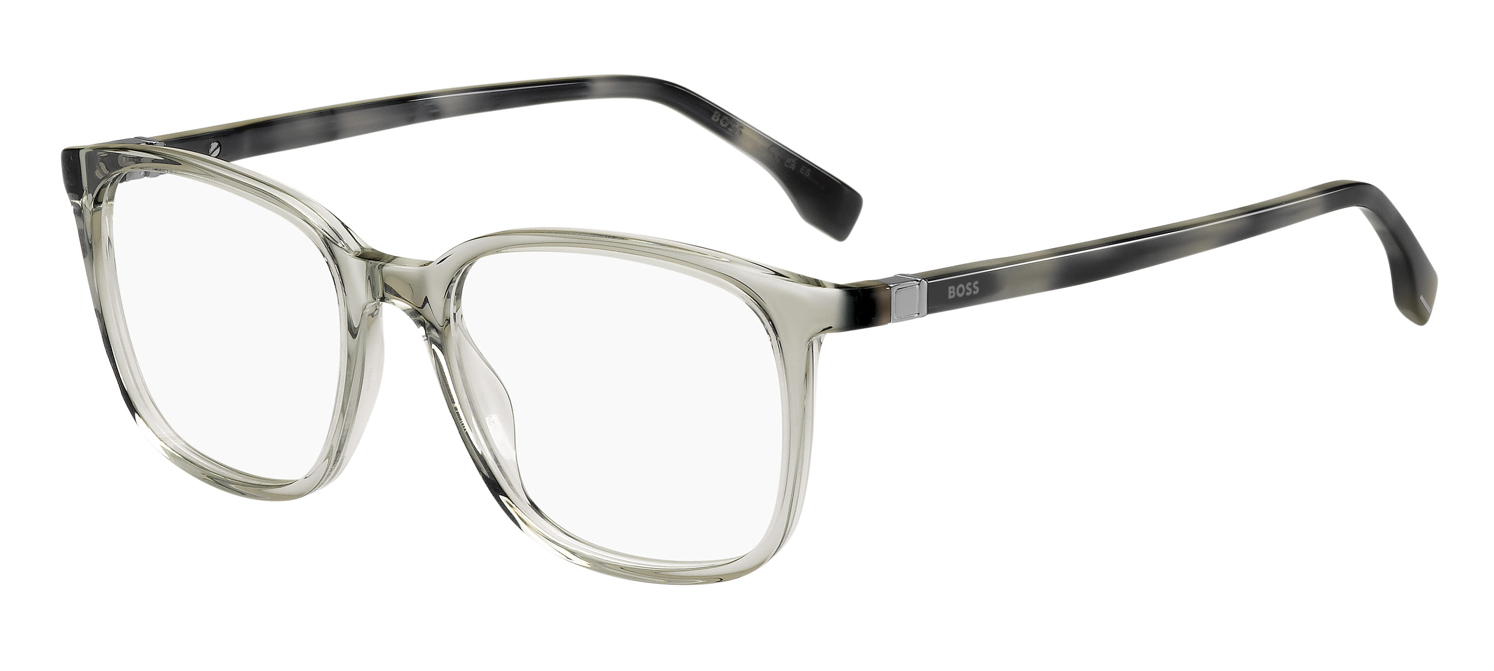Hugo Boss BOSS 1494 Frame Transparent Grey Male Full Shell — Havana frame