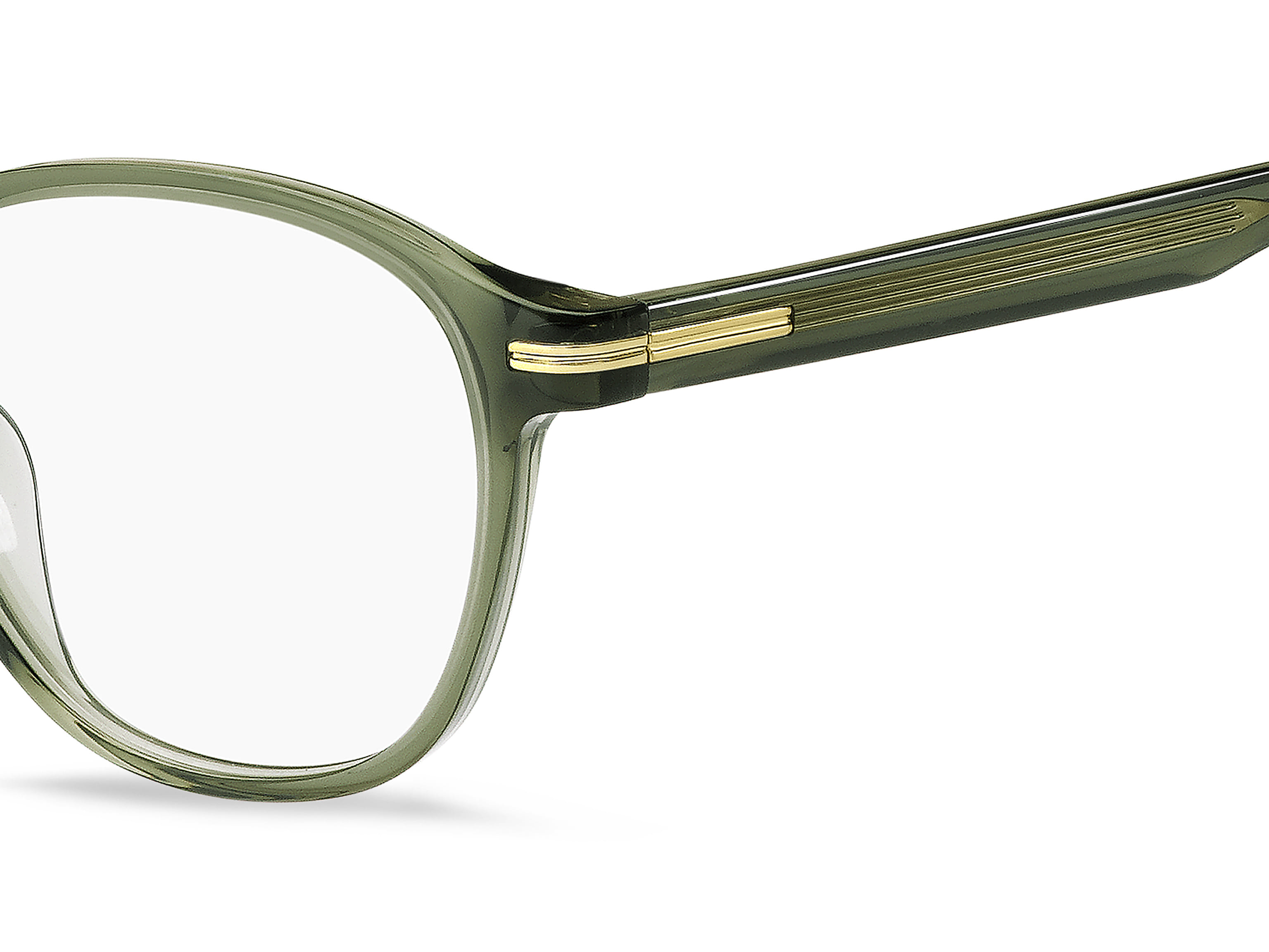 Hugo Boss BOSS 1509/G Frame Transparent Green Male Full Shel Frame — Transparent Green frame — view 3