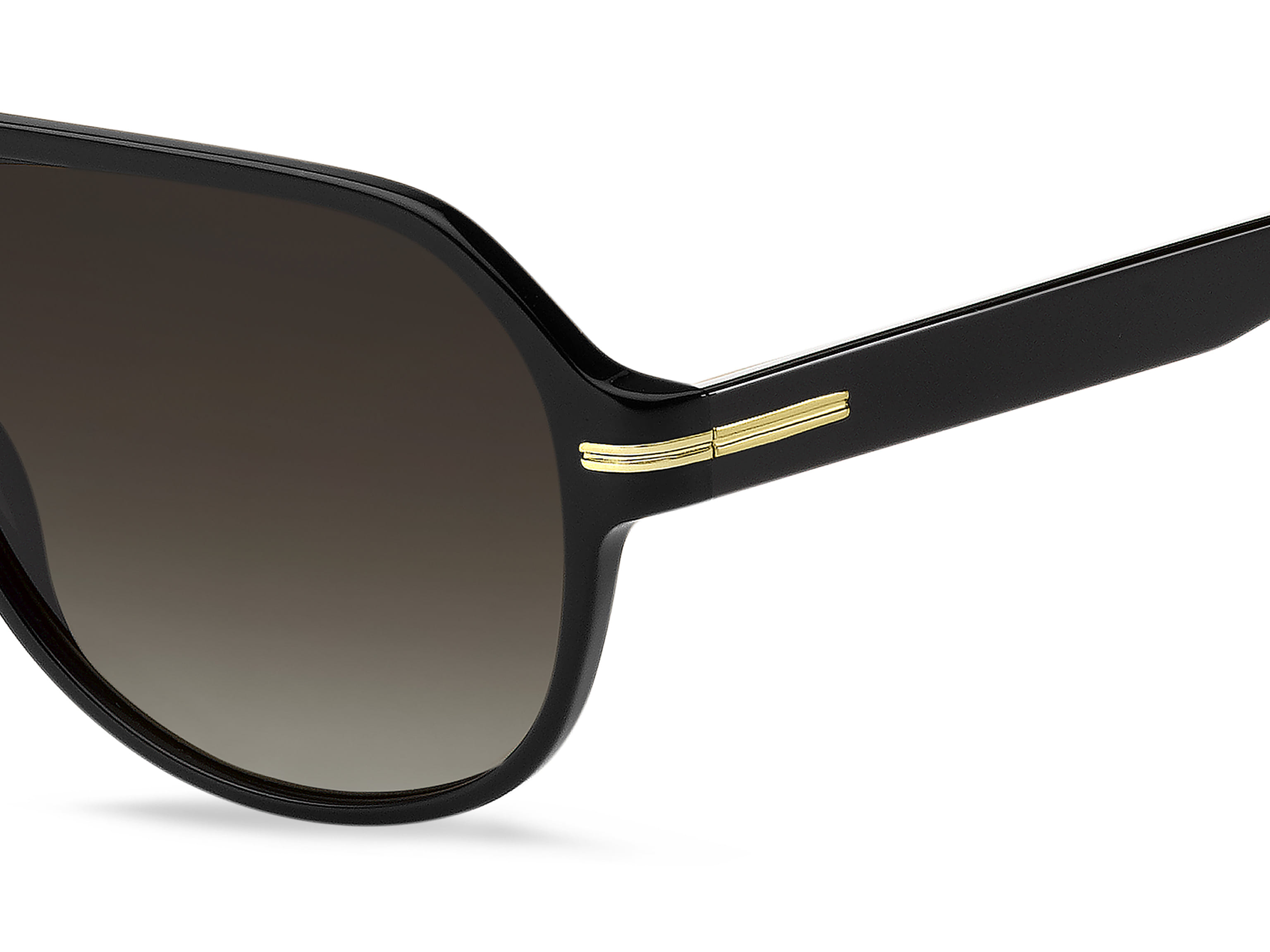 Hugo Boss BOSS 1507/S Sunglass Black Male Full Shell Sunglass — Black frame — view 3