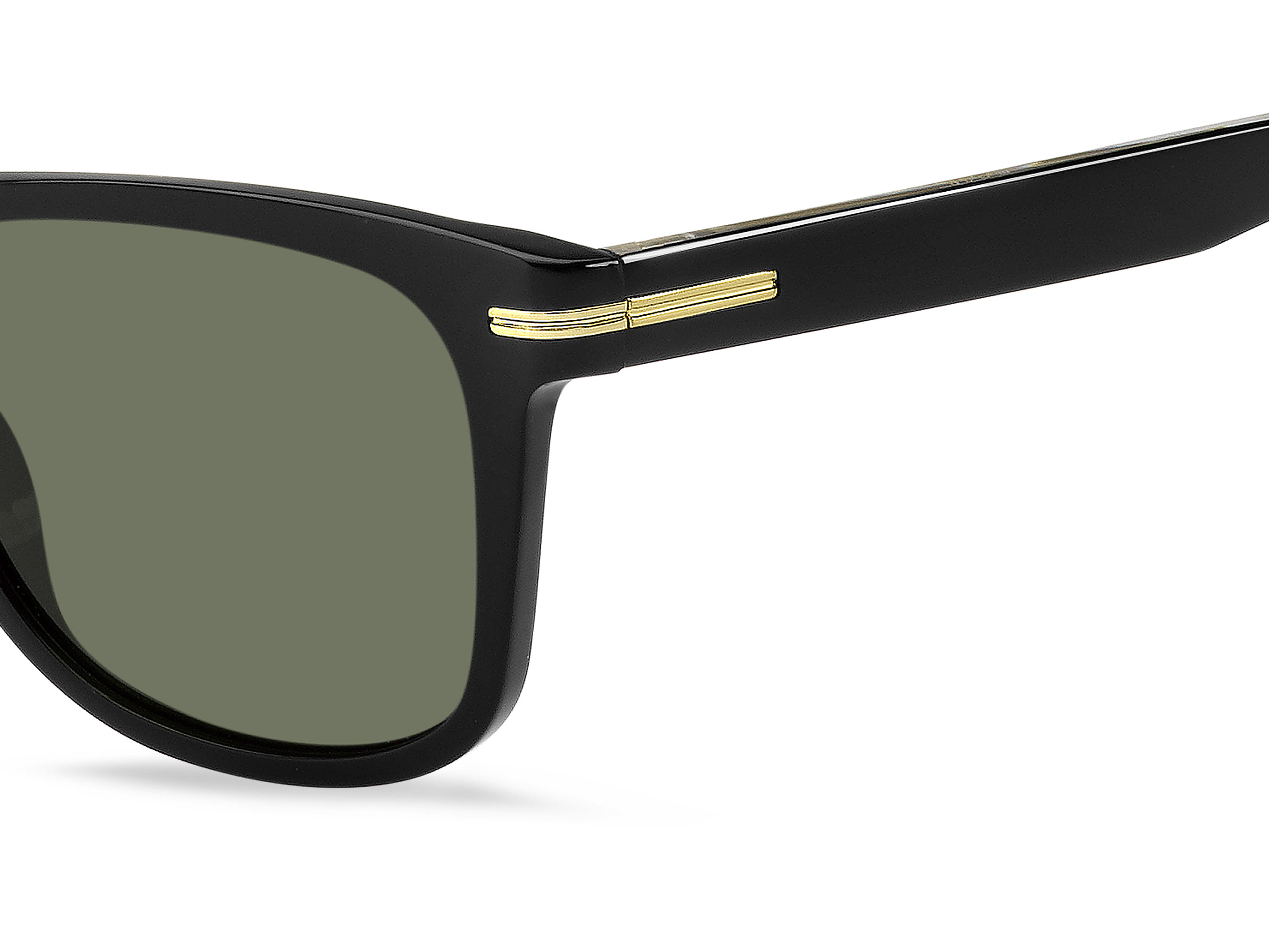 Hugo Boss BOSS 1508/S Sunglass Black Male Full Shell Sunglass — Black frame — view 3